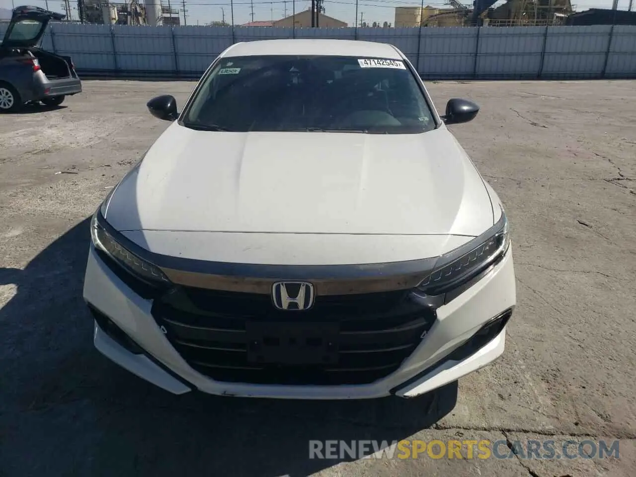 5 Фотография поврежденного автомобиля 1HGCV3F2XNA043062 HONDA ACCORD 2022