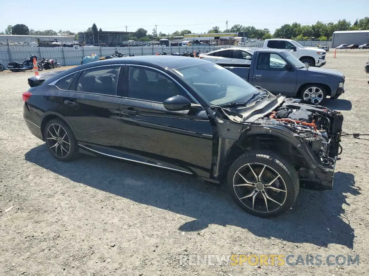 4 Photograph of a damaged car 1HGCV3F52NA012110 HONDA ACCORD 2022