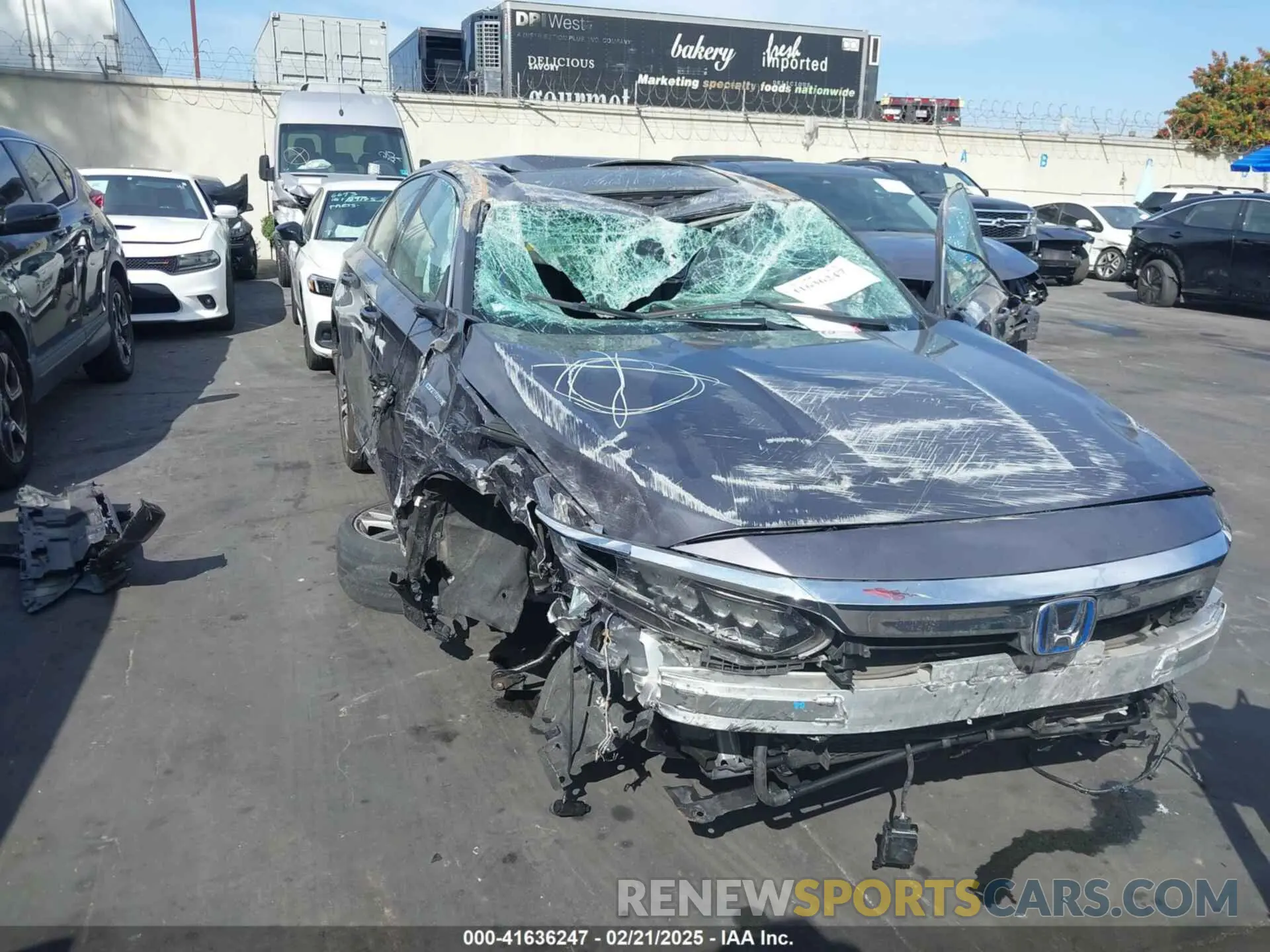 6 Фотография поврежденного автомобиля 1HGCV3F55NA028401 HONDA ACCORD 2022