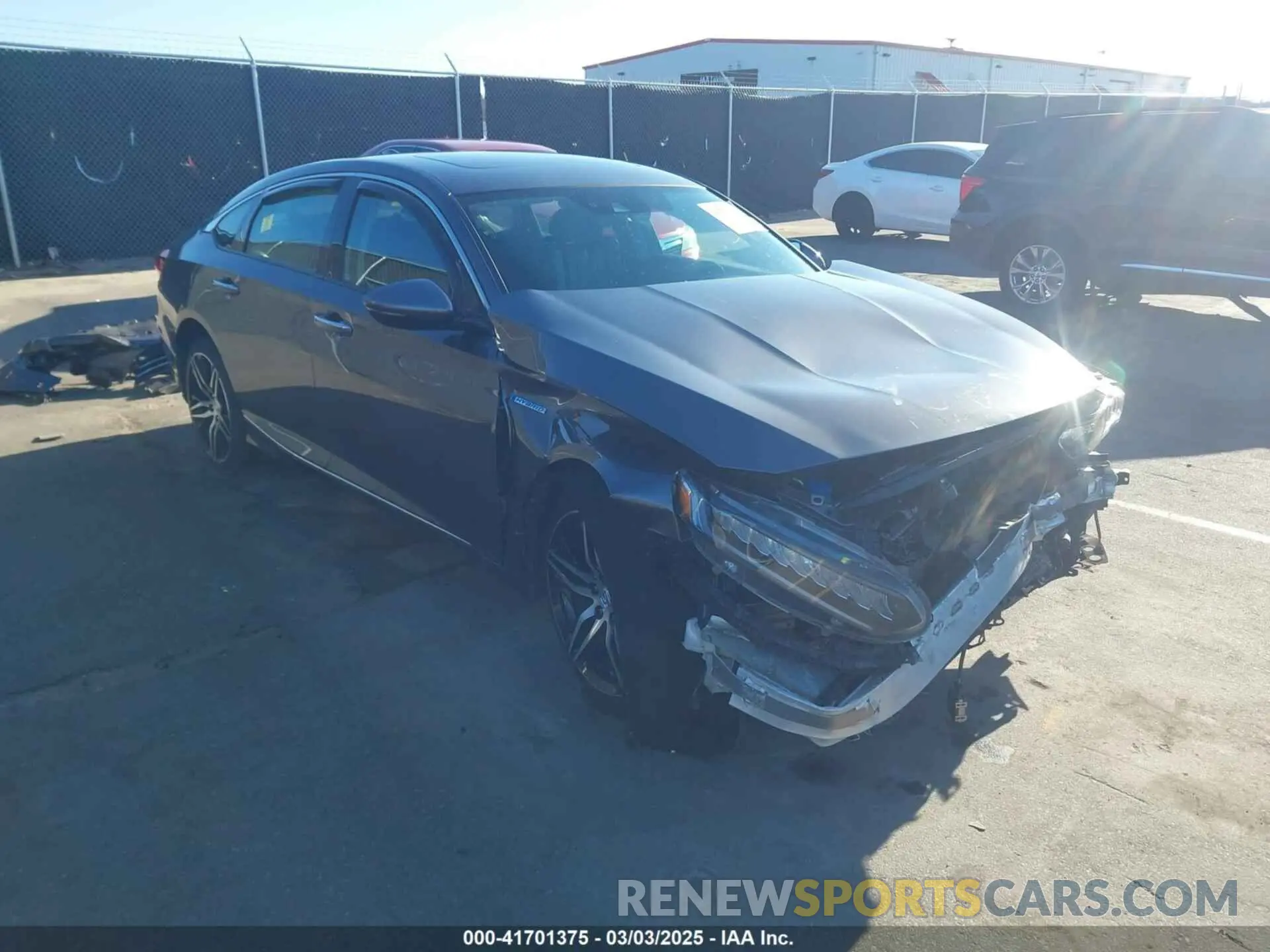 1 Photograph of a damaged car 1HGCV3F96NA011657 HONDA ACCORD 2022
