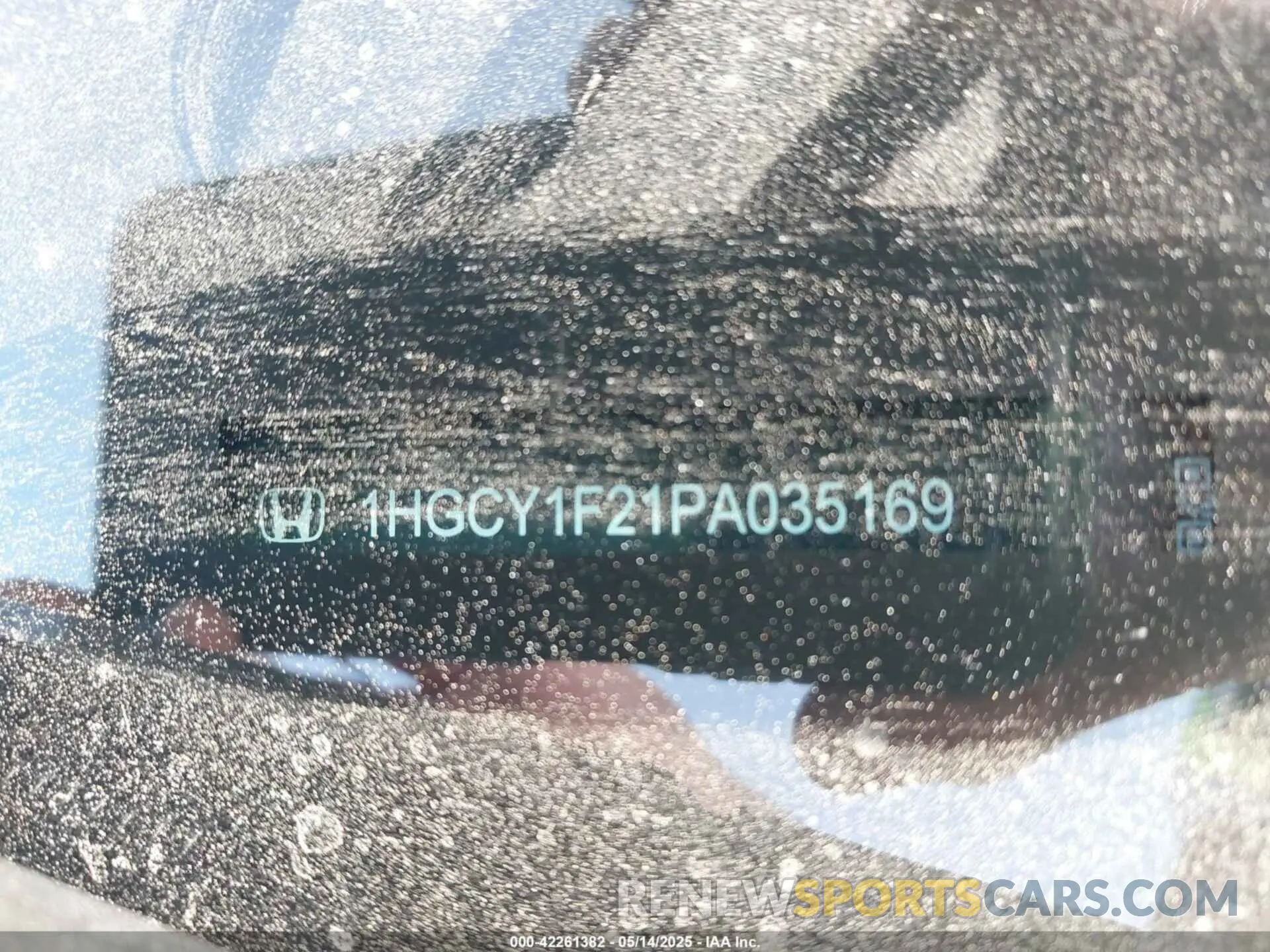 9 Фотография поврежденного автомобиля 1HGCY1F21PA035169 HONDA ACCORD 2023