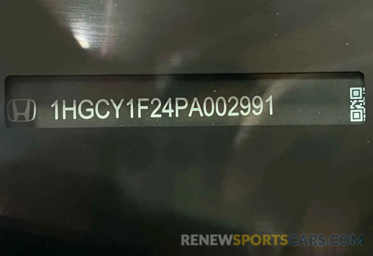10 Фотография поврежденного автомобиля 1HGCY1F24PA002991 HONDA ACCORD 2023