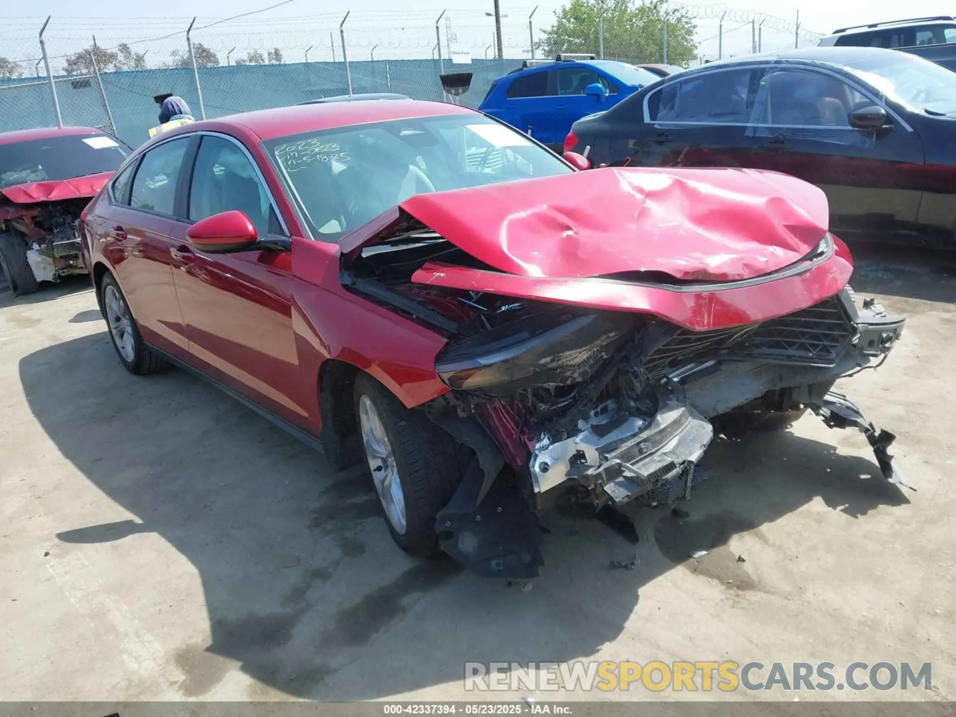 1 Photograph of a damaged car 1HGCY1F27PA020823 HONDA ACCORD 2023