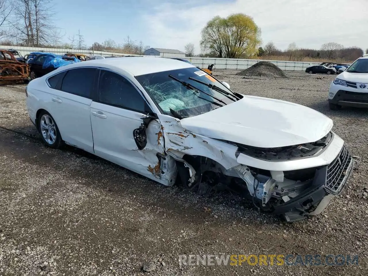 4 Фотография поврежденного автомобиля 1HGCY1F27PA045365 HONDA ACCORD 2023