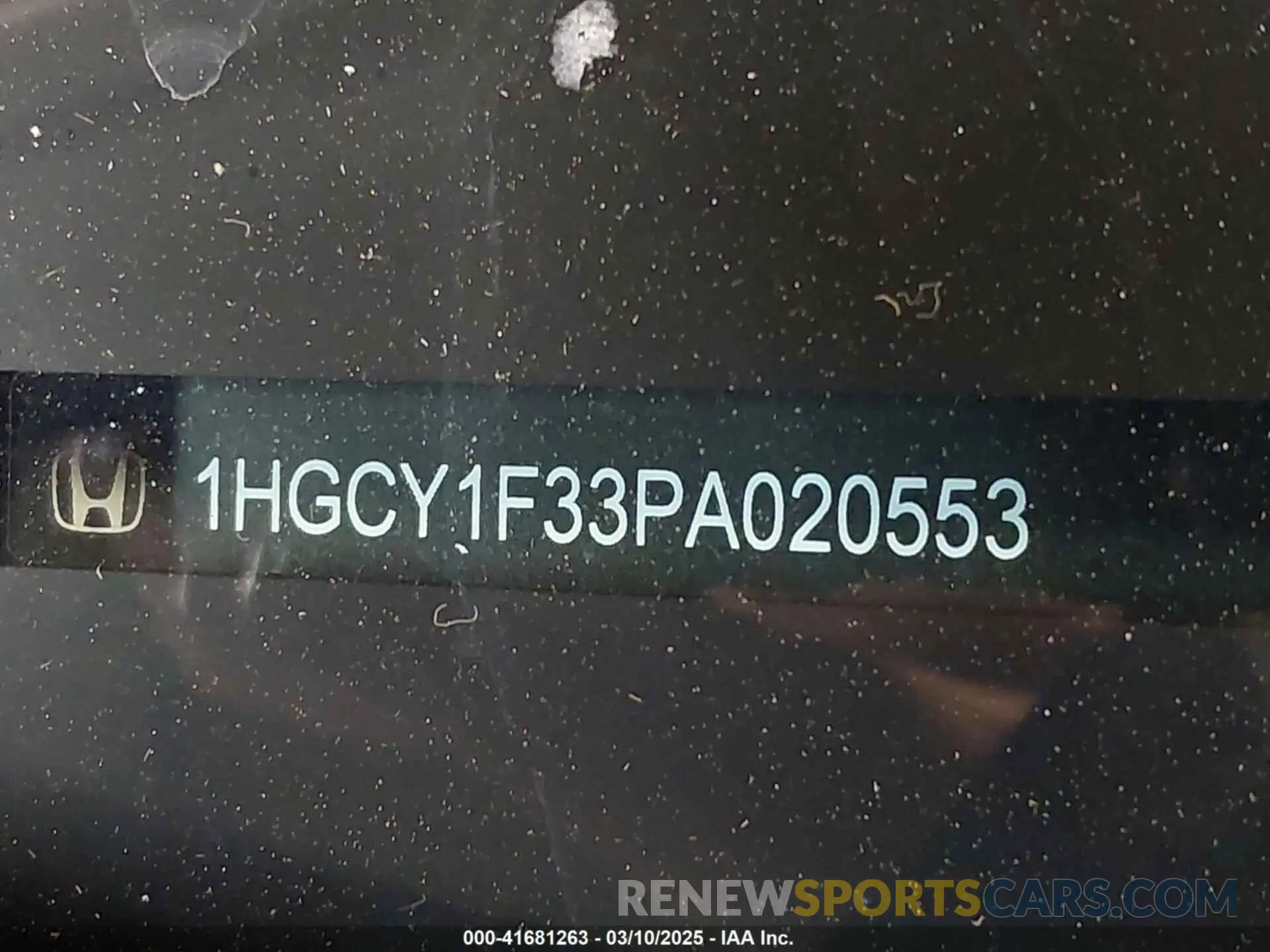 17 Photograph of a damaged car 1HGCY1F33PA020553 HONDA ACCORD 2023