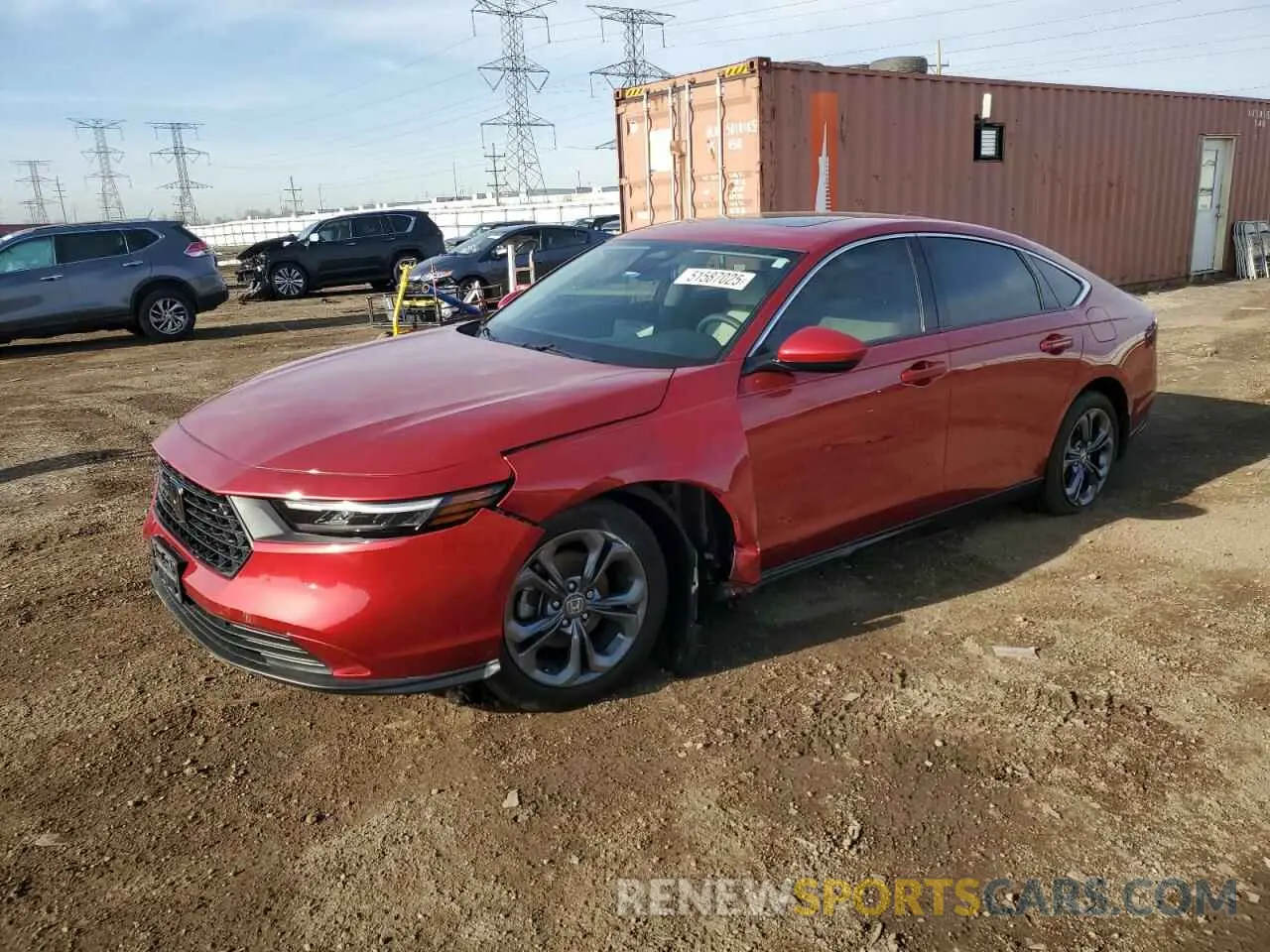 1 Photograph of a damaged car 1HGCY1F34PA013224 HONDA ACCORD 2023
