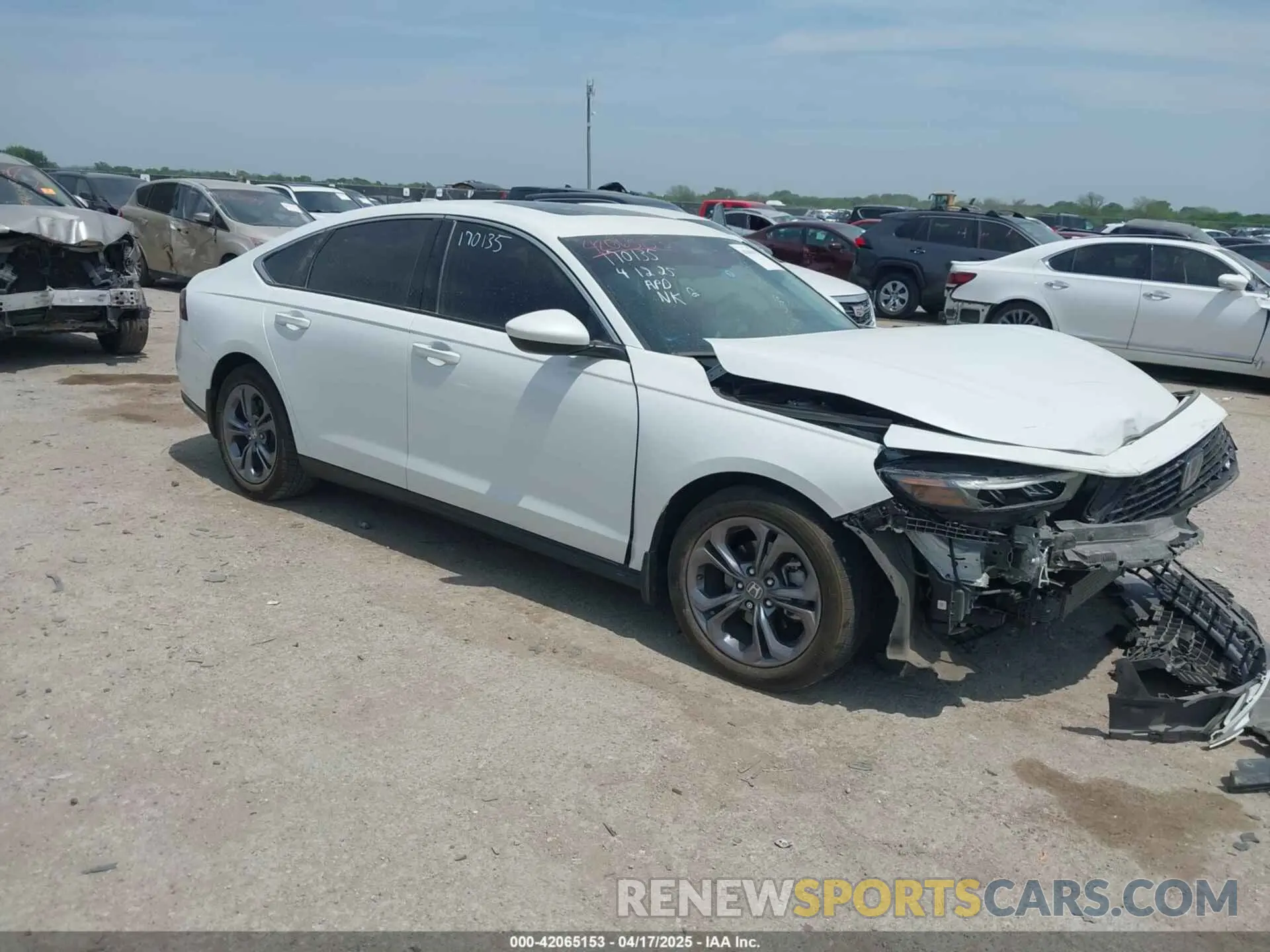 1 Фотография поврежденного автомобиля 1HGCY1F37PA034018 HONDA ACCORD 2023
