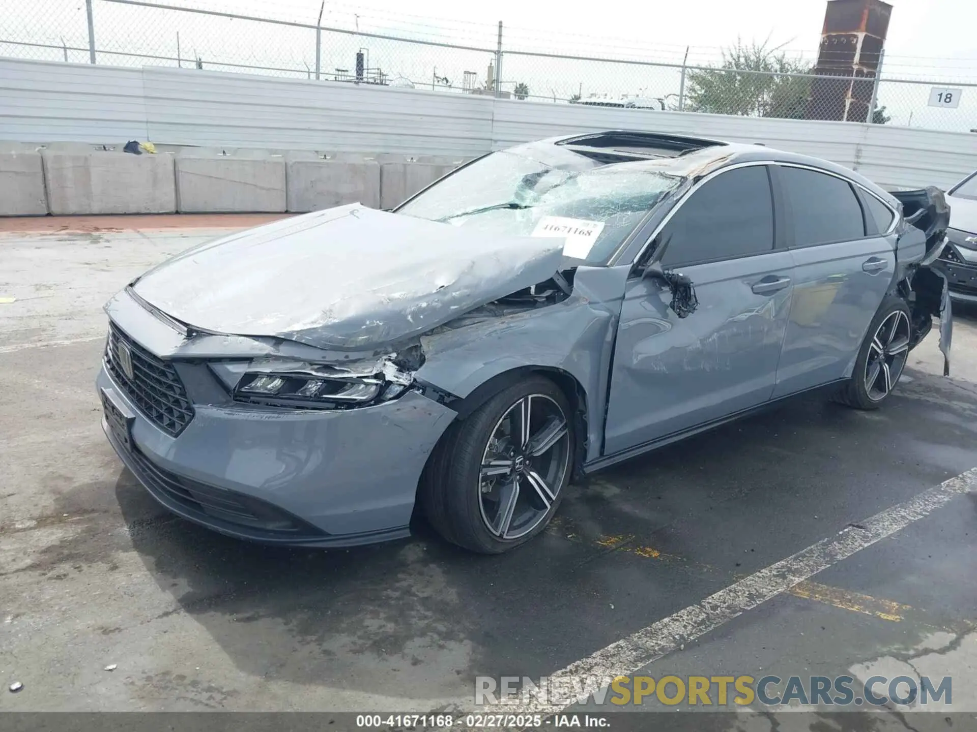 2 Фотография поврежденного автомобиля 1HGCY2F50PA000378 HONDA ACCORD 2023