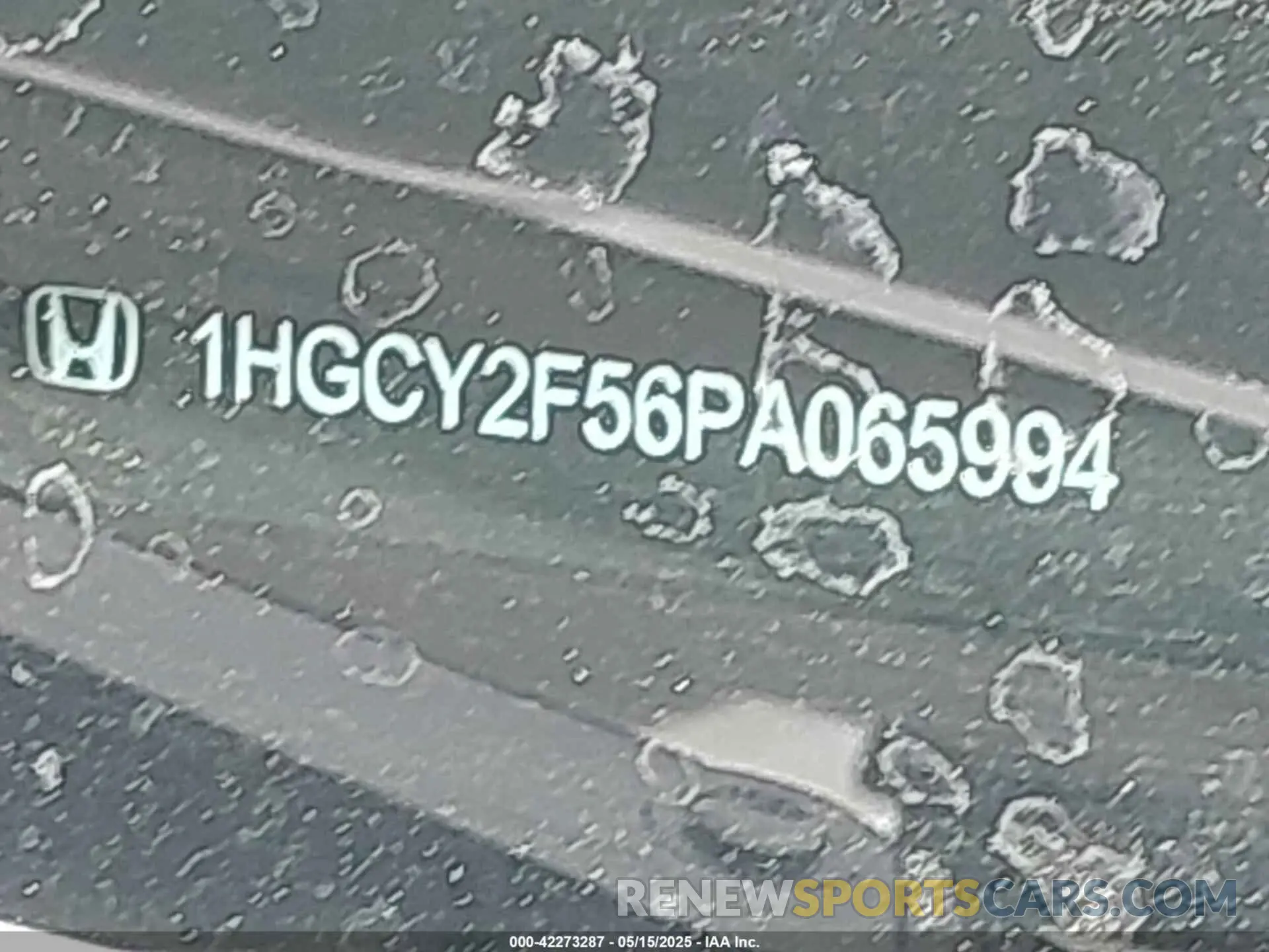 18 Фотография поврежденного автомобиля 1HGCY2F56PA065994 HONDA ACCORD 2023