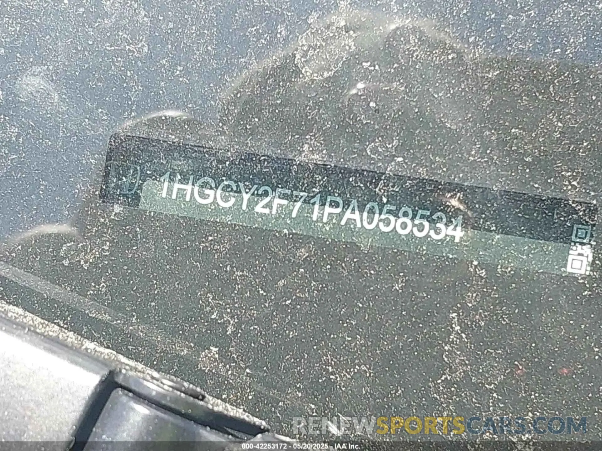 17 Фотография поврежденного автомобиля 1HGCY2F71PA058534 HONDA ACCORD 2023