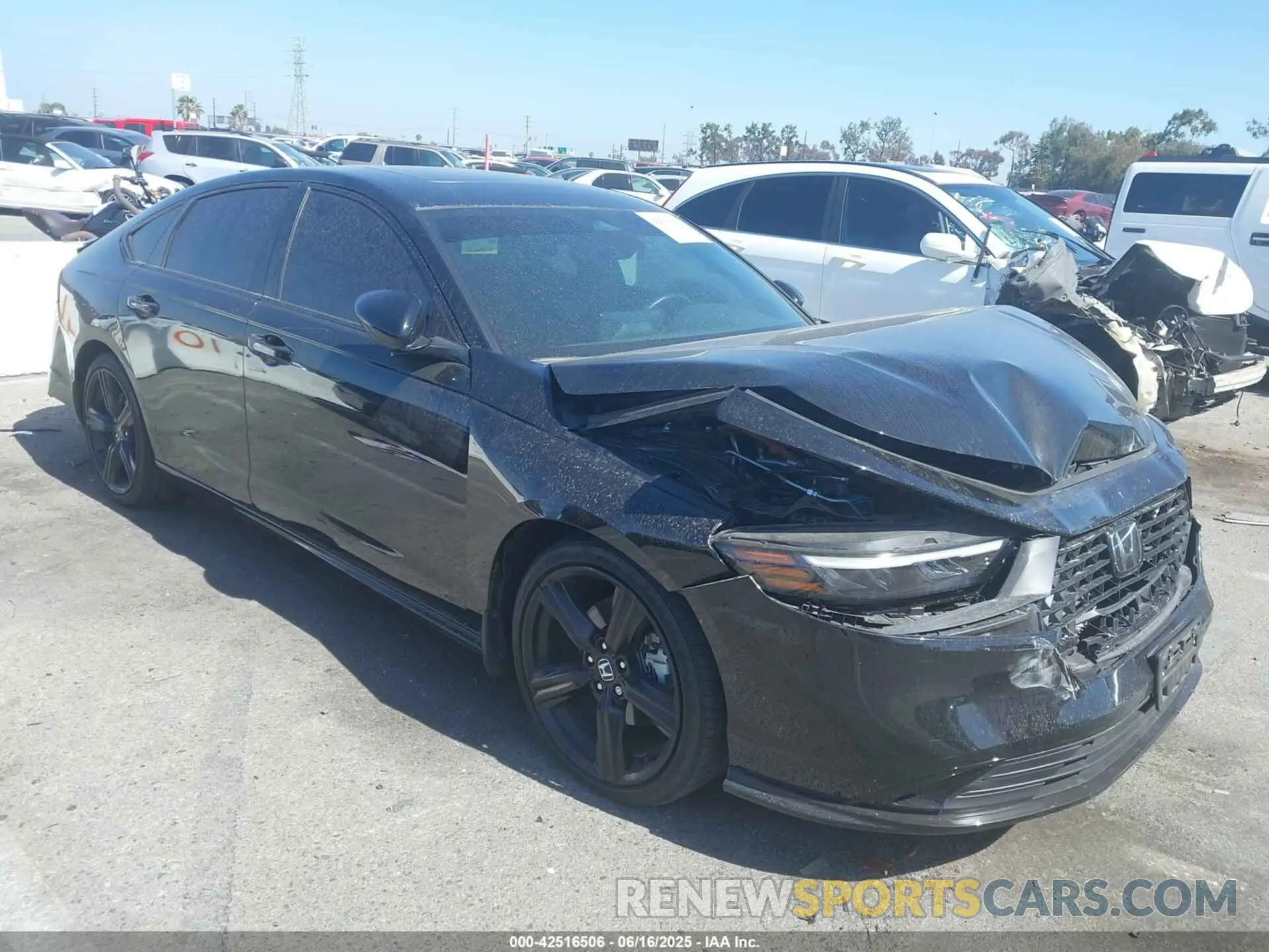 1 Photograph of a damaged car 1HGCY2F73PA046076 HONDA ACCORD 2023