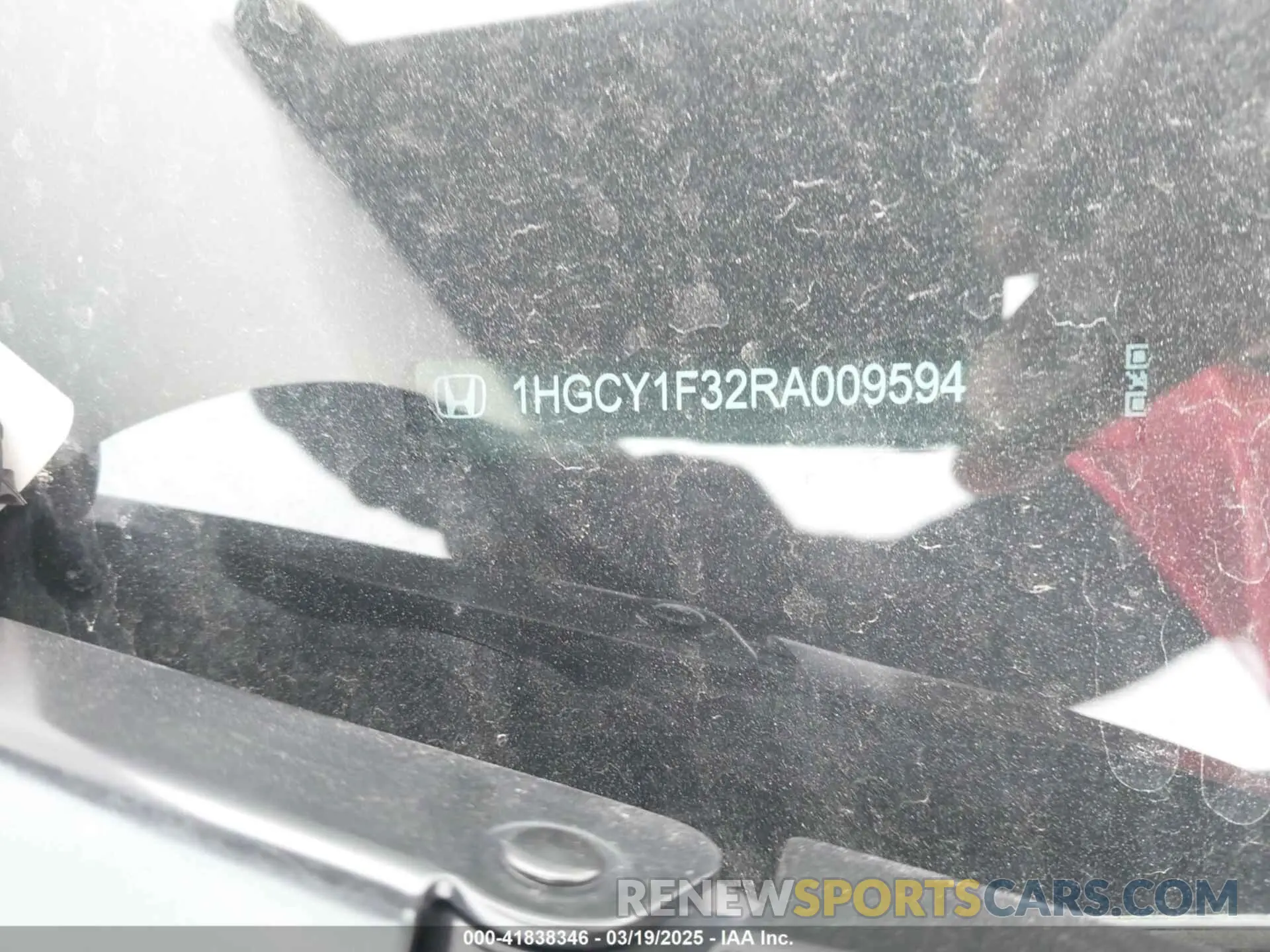 9 Photograph of a damaged car 1HGCY1F32RA009594 HONDA ACCORD 2024