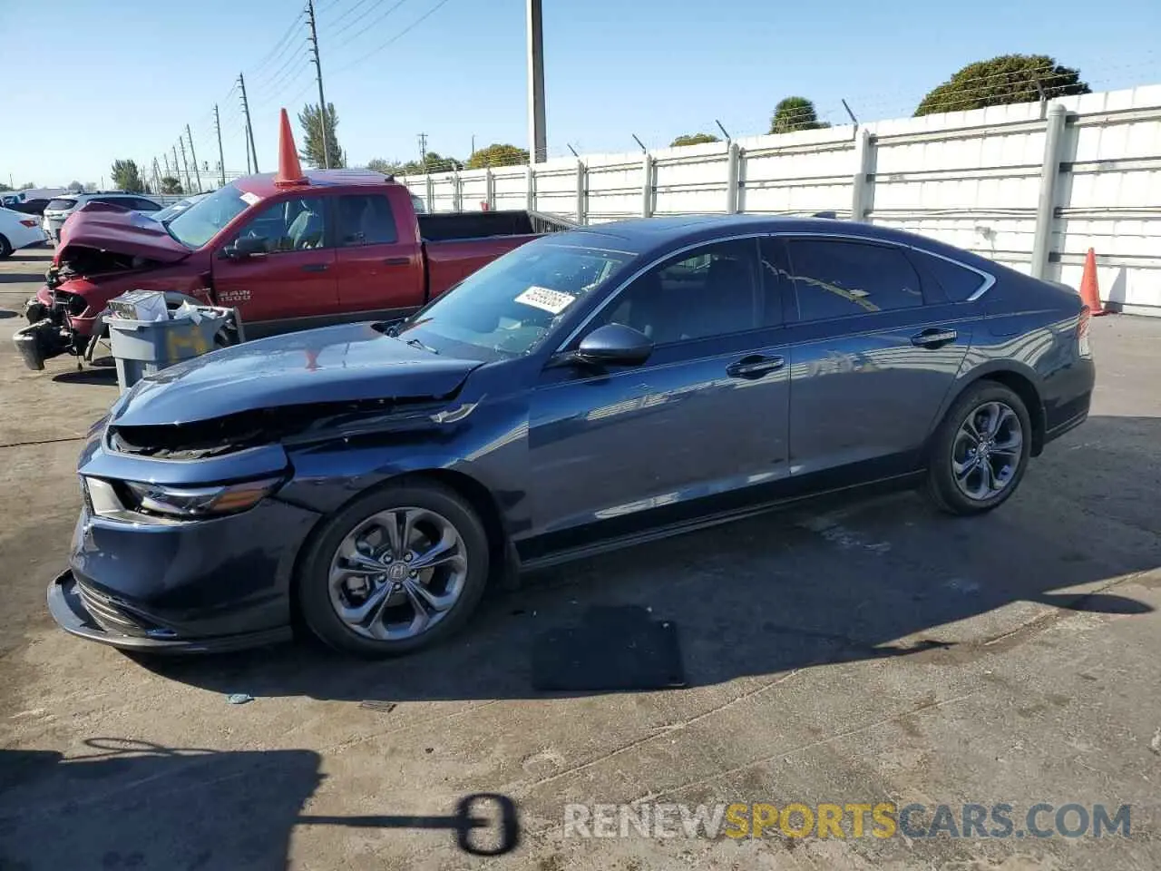 1 Photograph of a damaged car 1HGCY1F32RA040330 HONDA ACCORD 2024