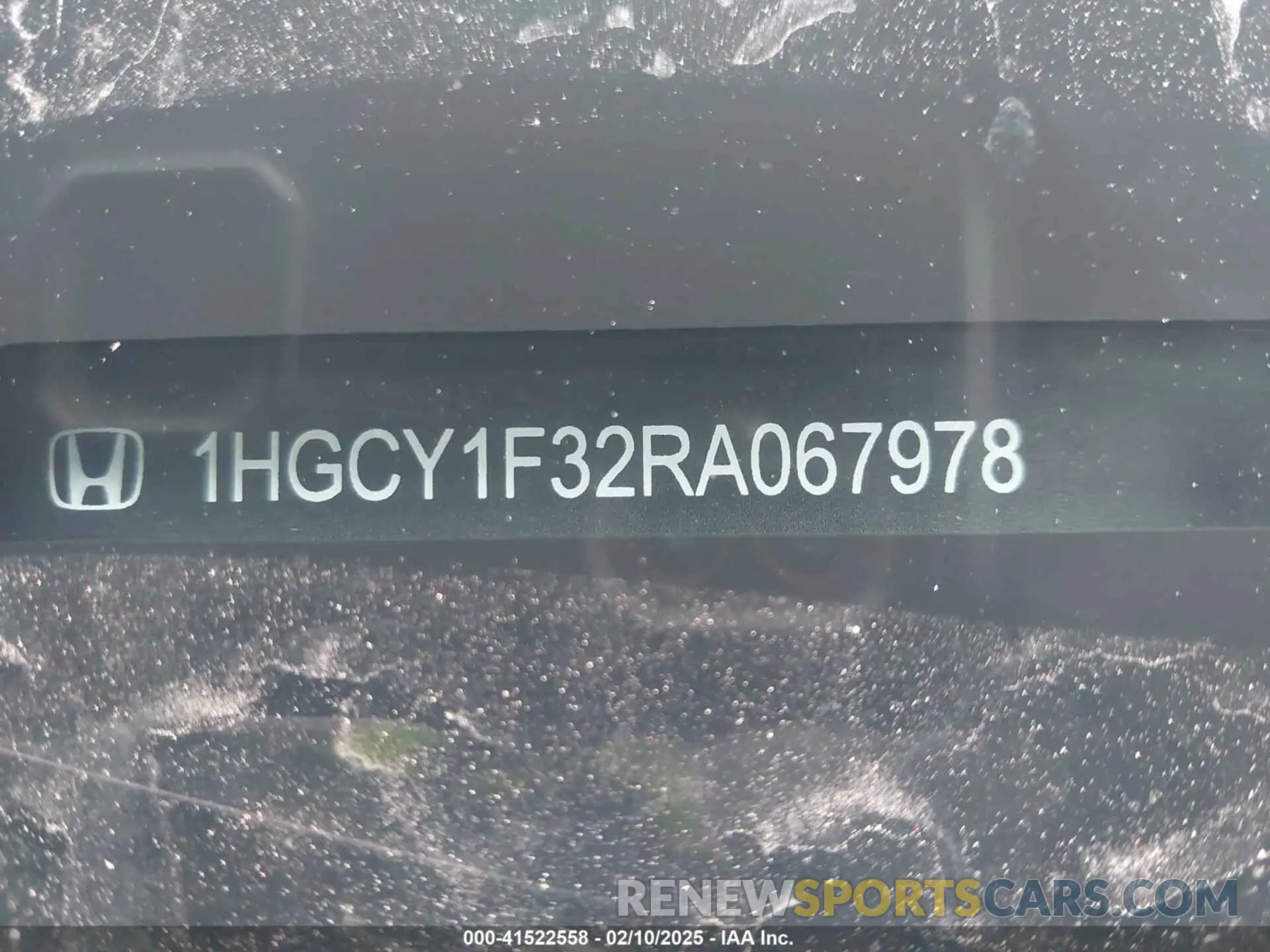 9 Photograph of a damaged car 1HGCY1F32RA067978 HONDA ACCORD 2024