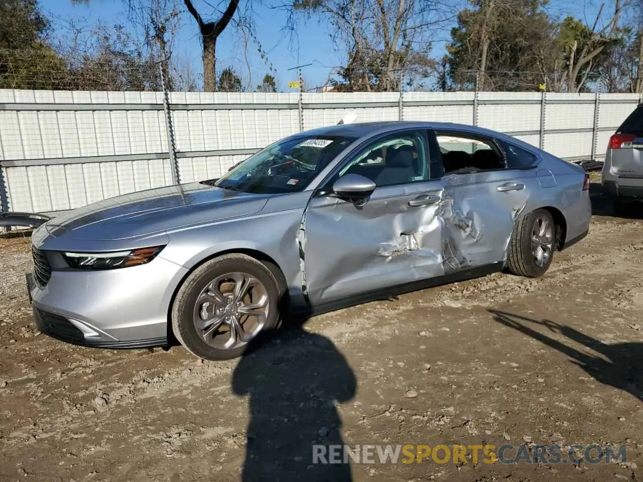 1 Photograph of a damaged car 1HGCY1F33RA021043 HONDA ACCORD 2024