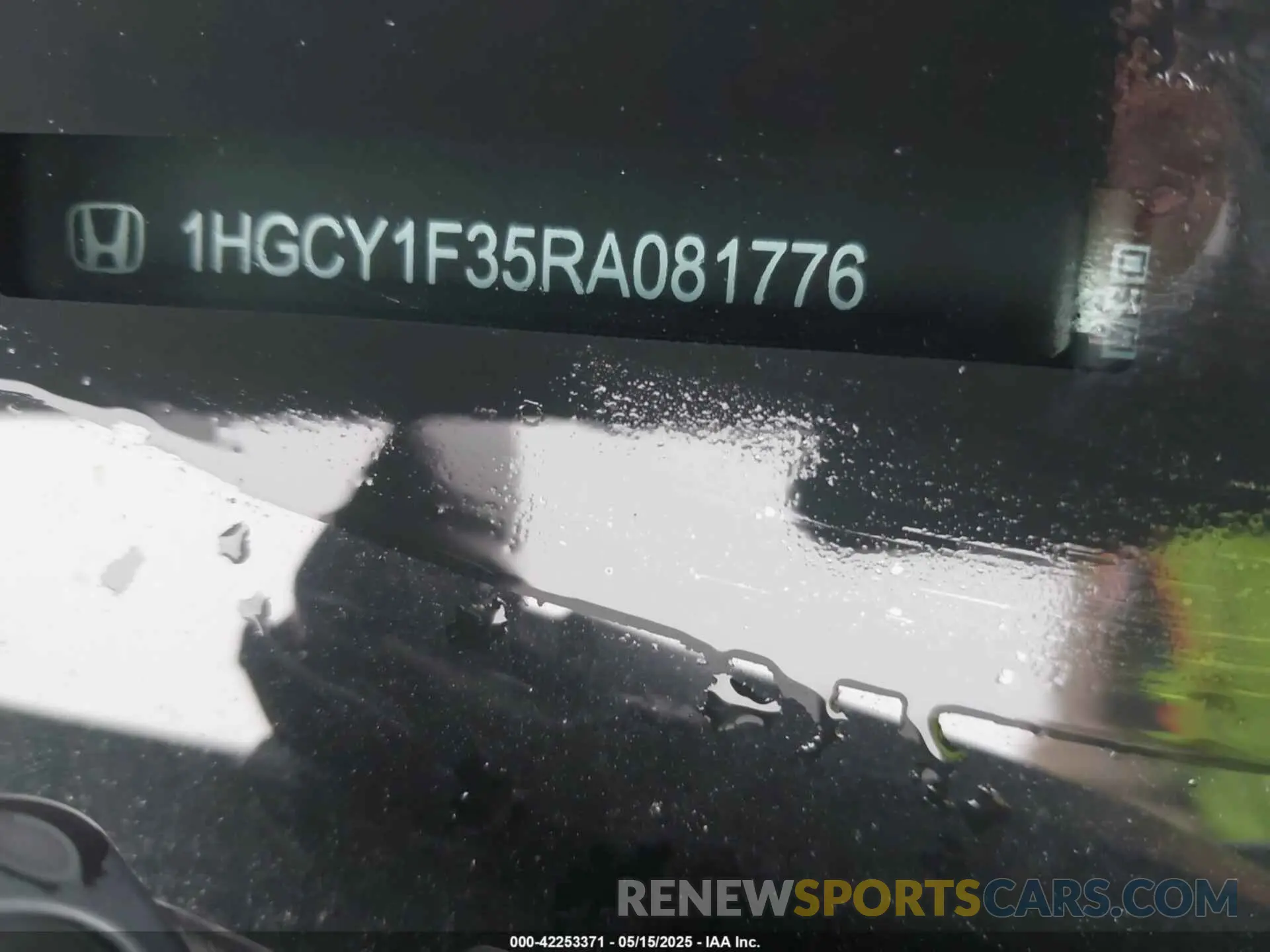 17 Фотография поврежденного автомобиля 1HGCY1F35RA081776 HONDA ACCORD 2024