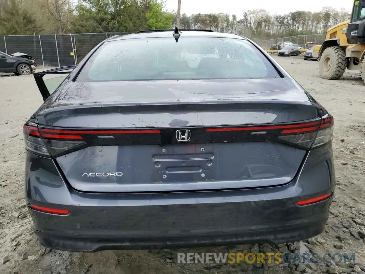 6 Photograph of a damaged car 1HGCY1F36RA000588 HONDA ACCORD 2024