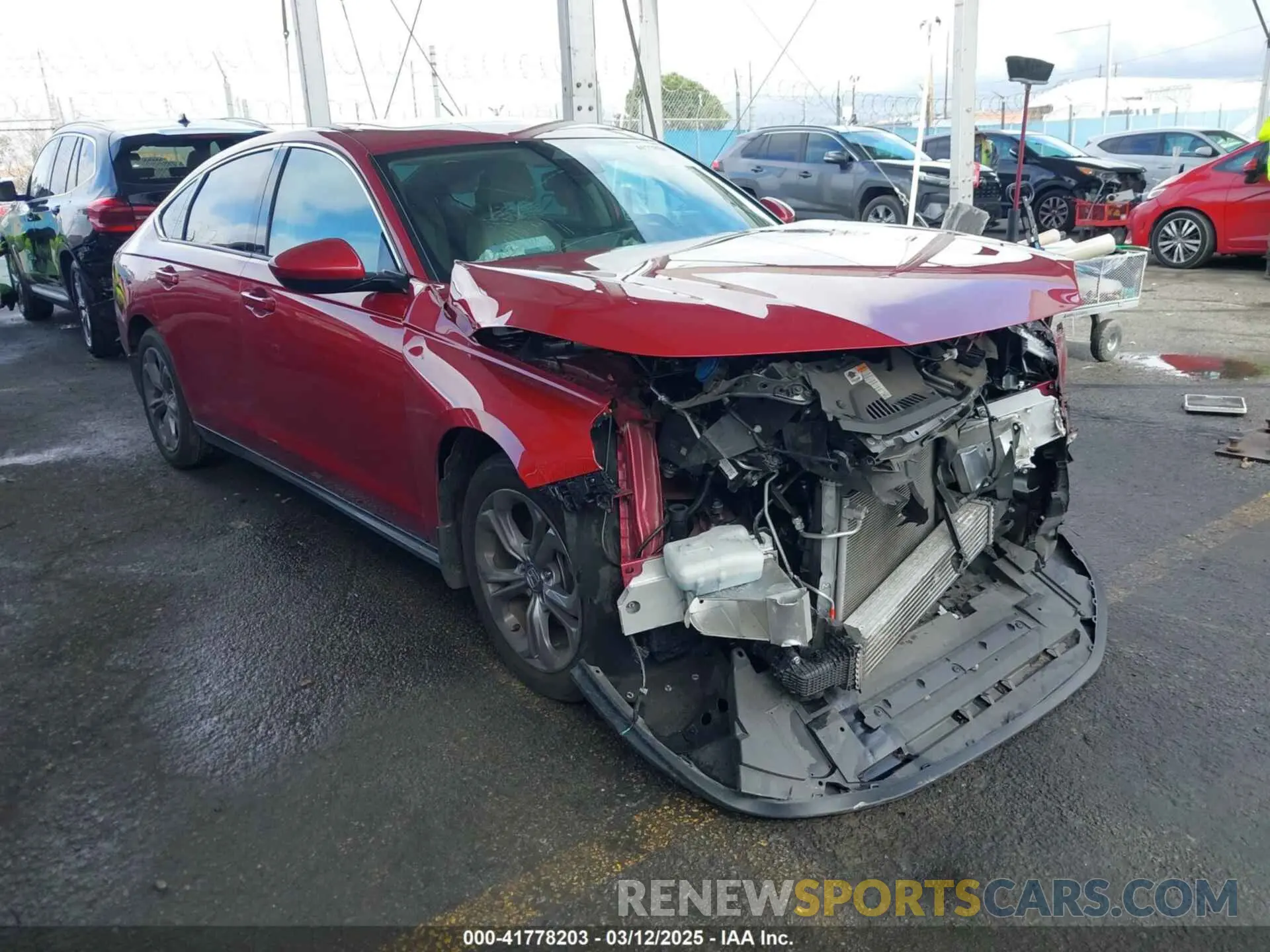 1 Photograph of a damaged car 1HGCY1F36RA028570 HONDA ACCORD 2024