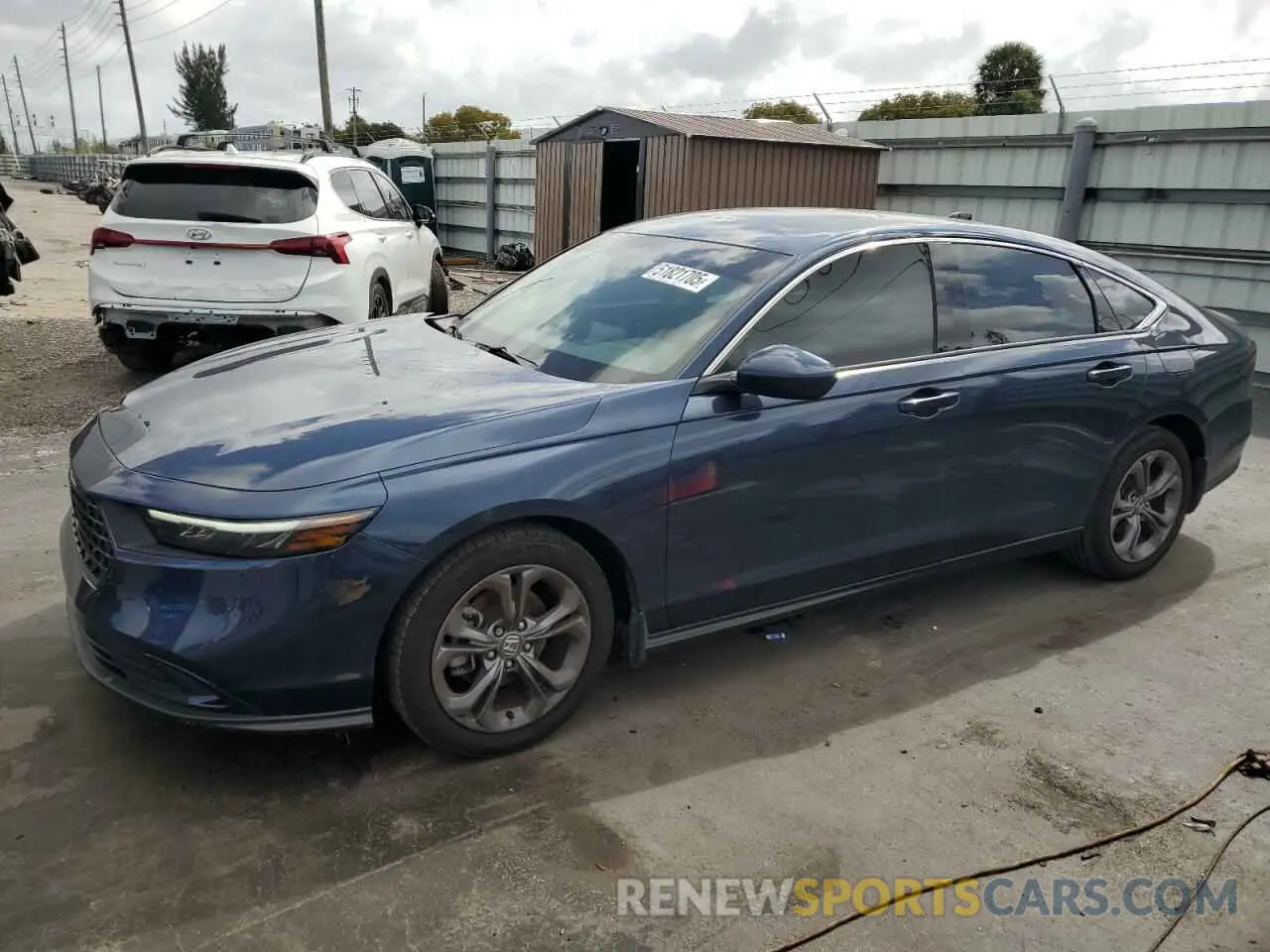 1 Photograph of a damaged car 1HGCY1F37RA050092 HONDA ACCORD 2024