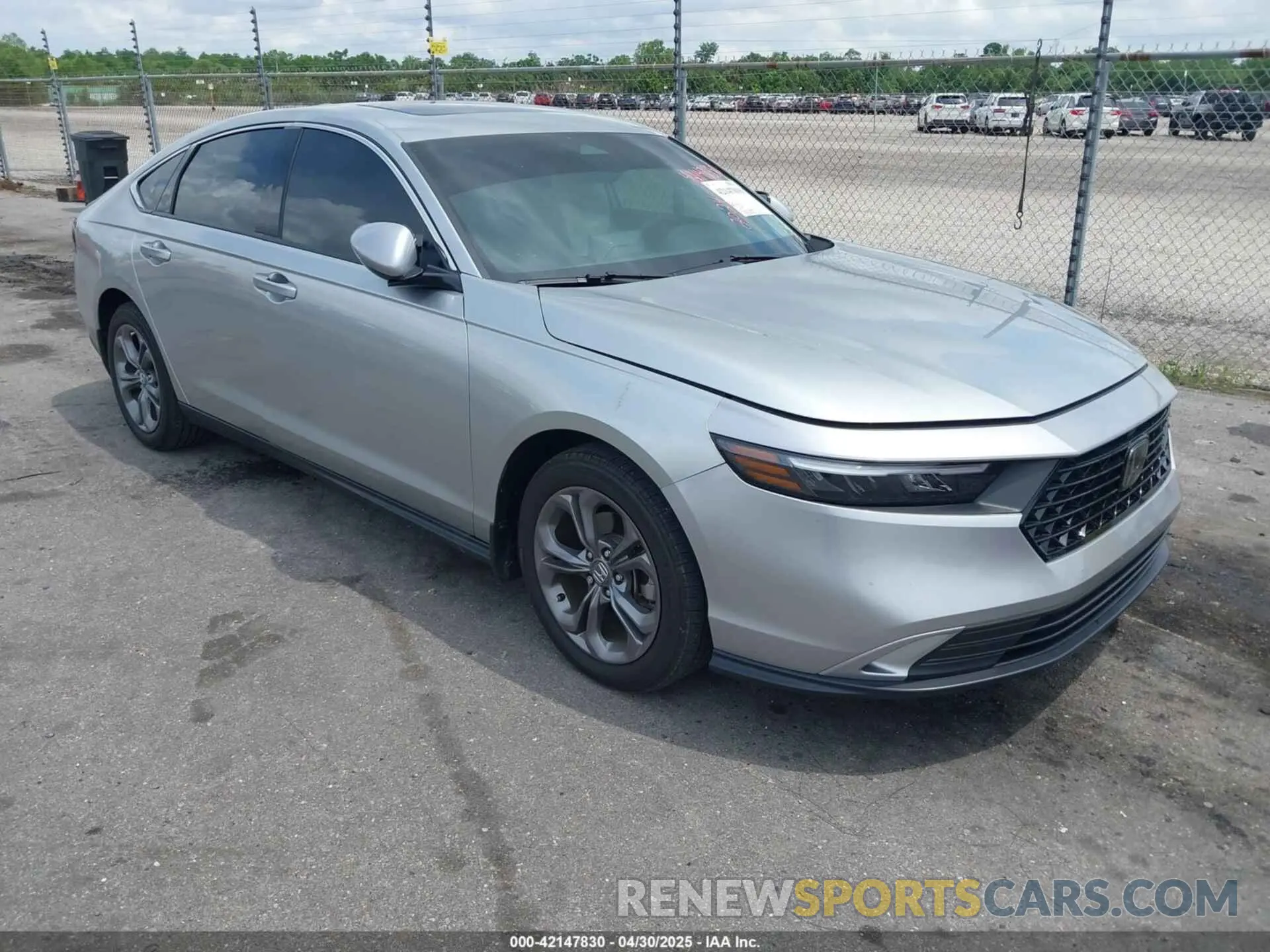 1 Photograph of a damaged car 1HGCY1F38RA007235 HONDA ACCORD 2024