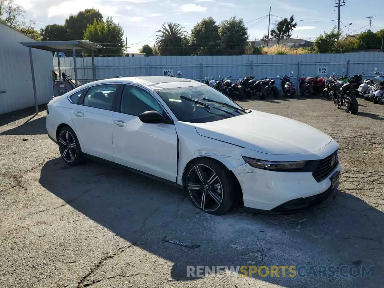 4 Photograph of a damaged car 1HGCY2F55RA021486 HONDA ACCORD 2024