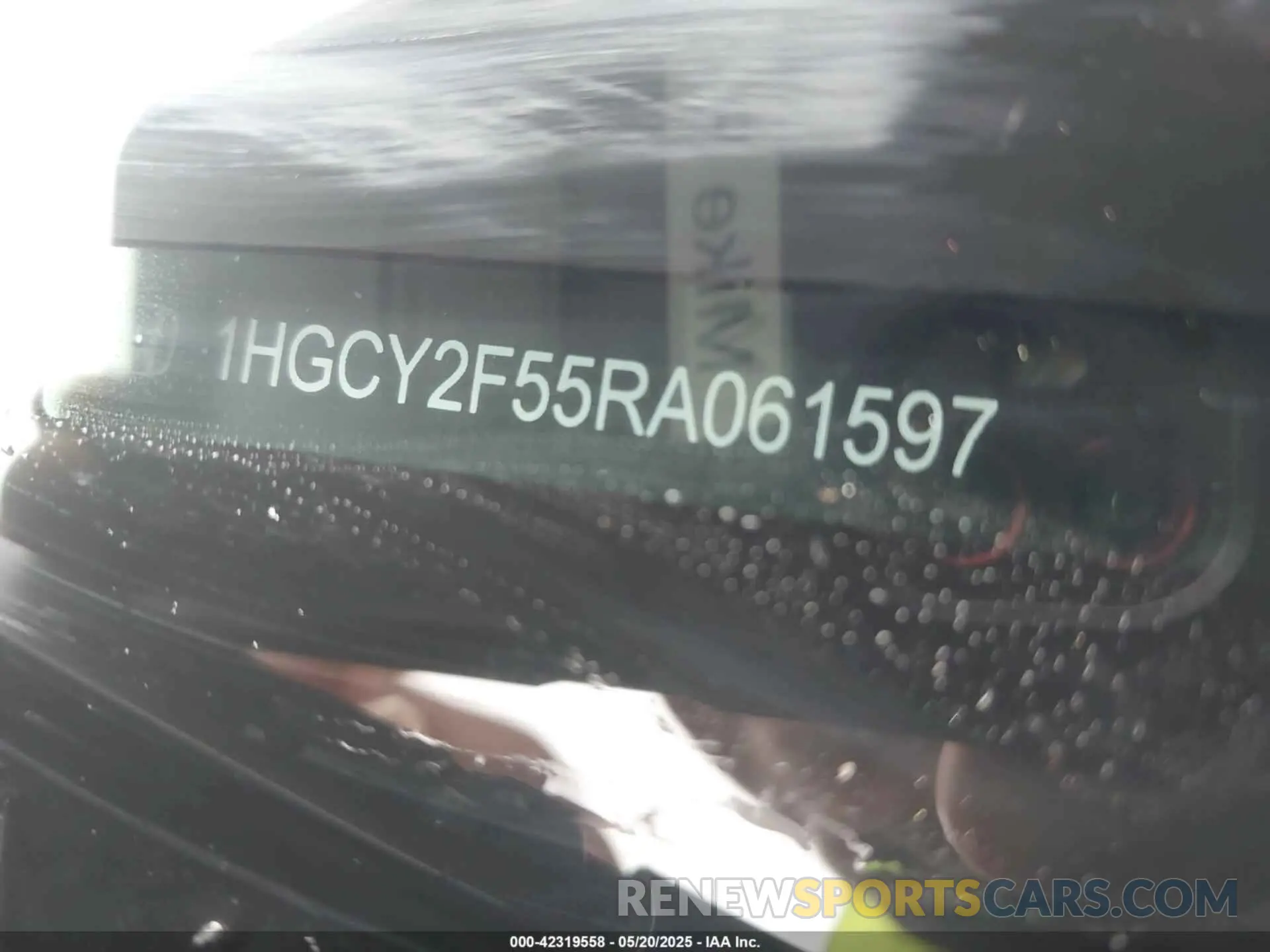 9 Photograph of a damaged car 1HGCY2F55RA061597 HONDA ACCORD 2024