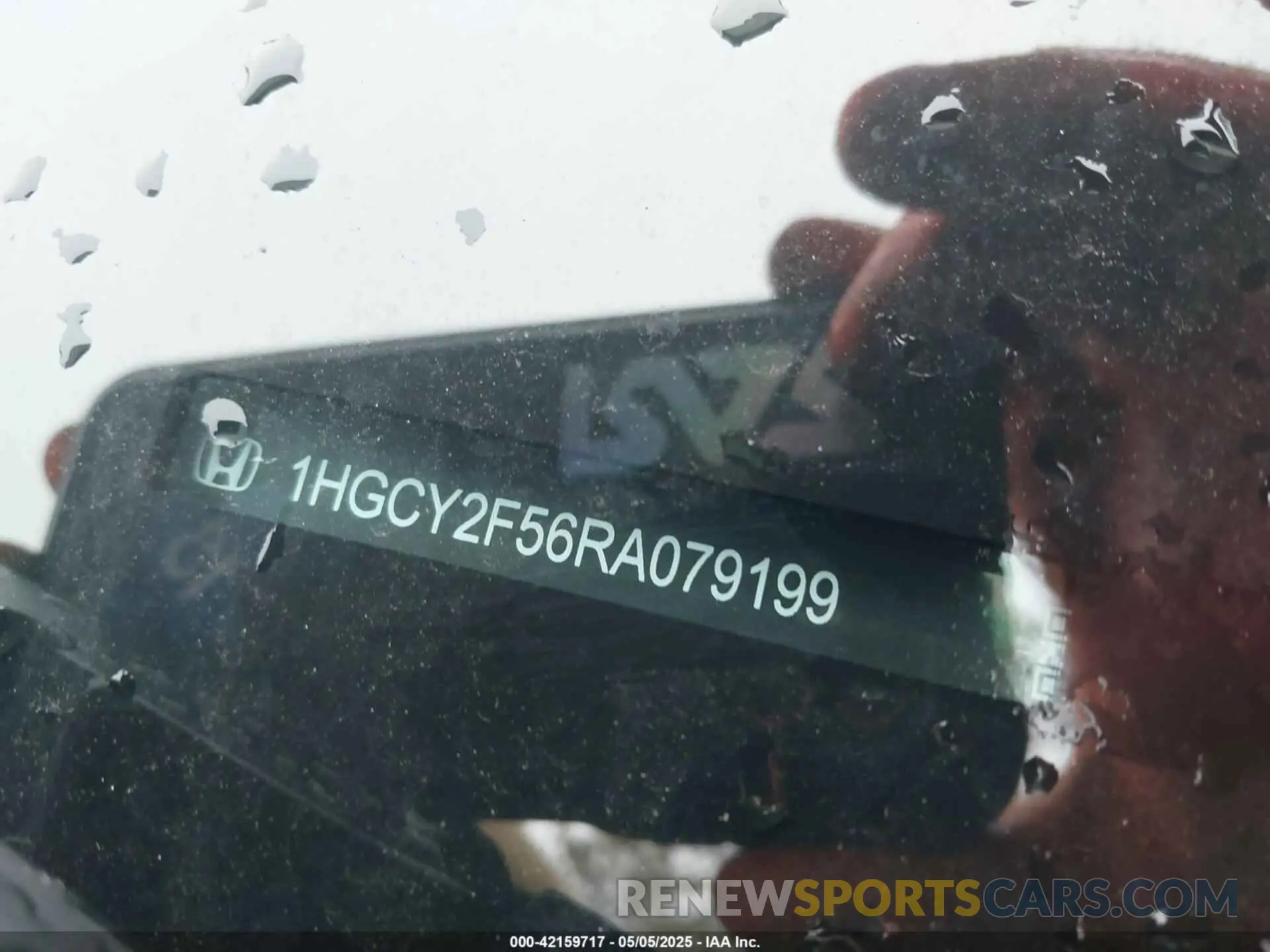 17 Photograph of a damaged car 1HGCY2F56RA079199 HONDA ACCORD 2024