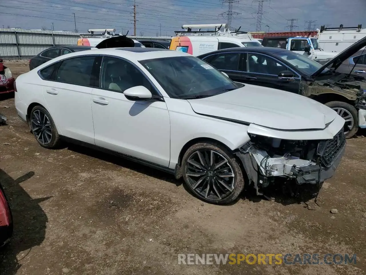 4 Photograph of a damaged car 1HGCY2F80RA046189 HONDA ACCORD 2024