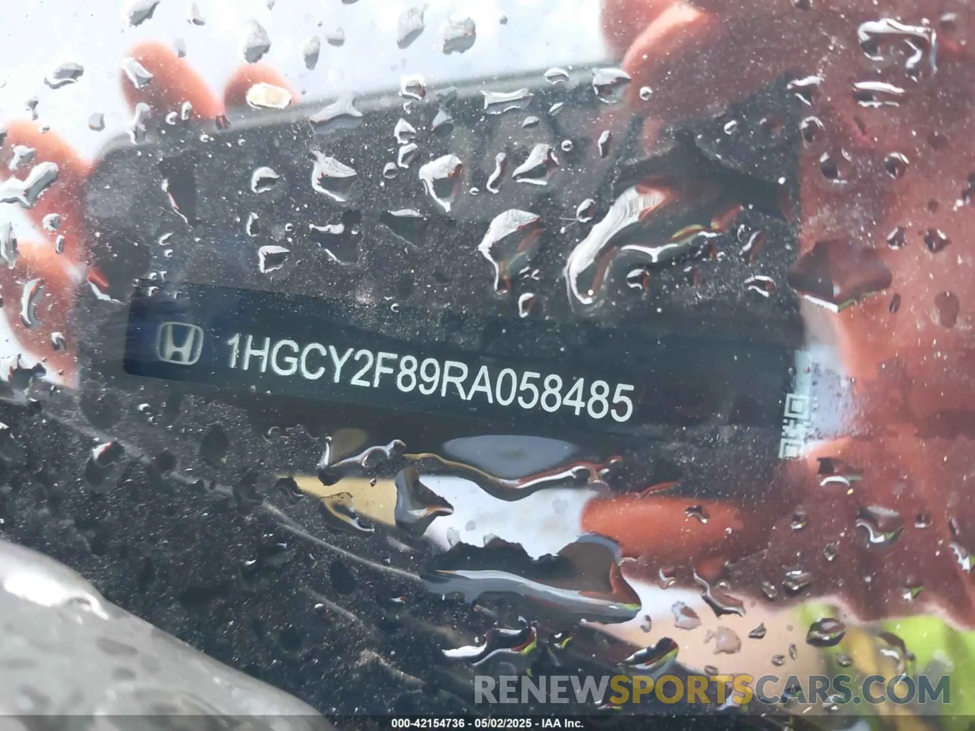 17 Фотография поврежденного автомобиля 1HGCY2F89RA058485 HONDA ACCORD 2024
