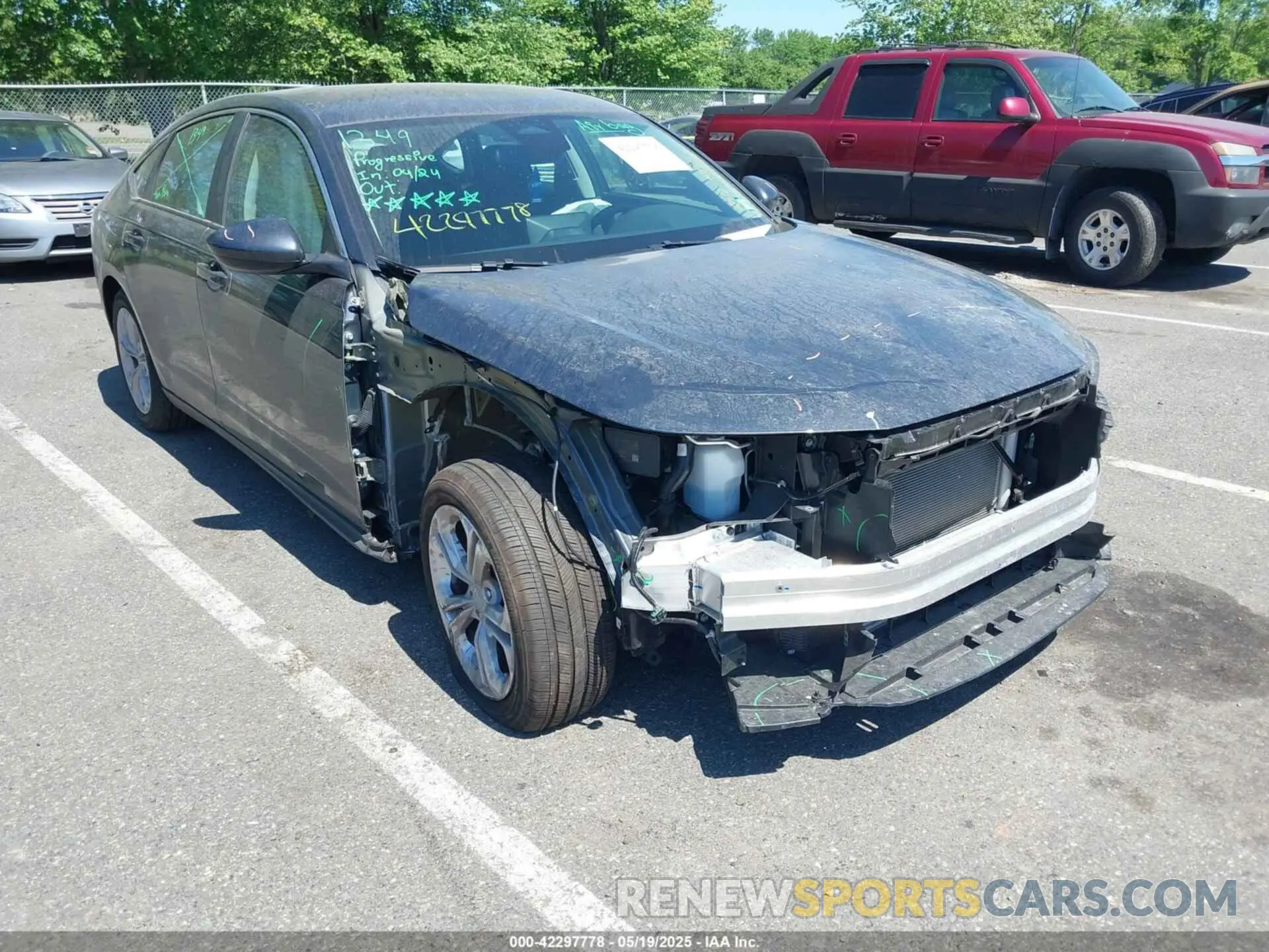 1 Photograph of a damaged car 1HGCY1F20SA005797 HONDA ACCORD 2025
