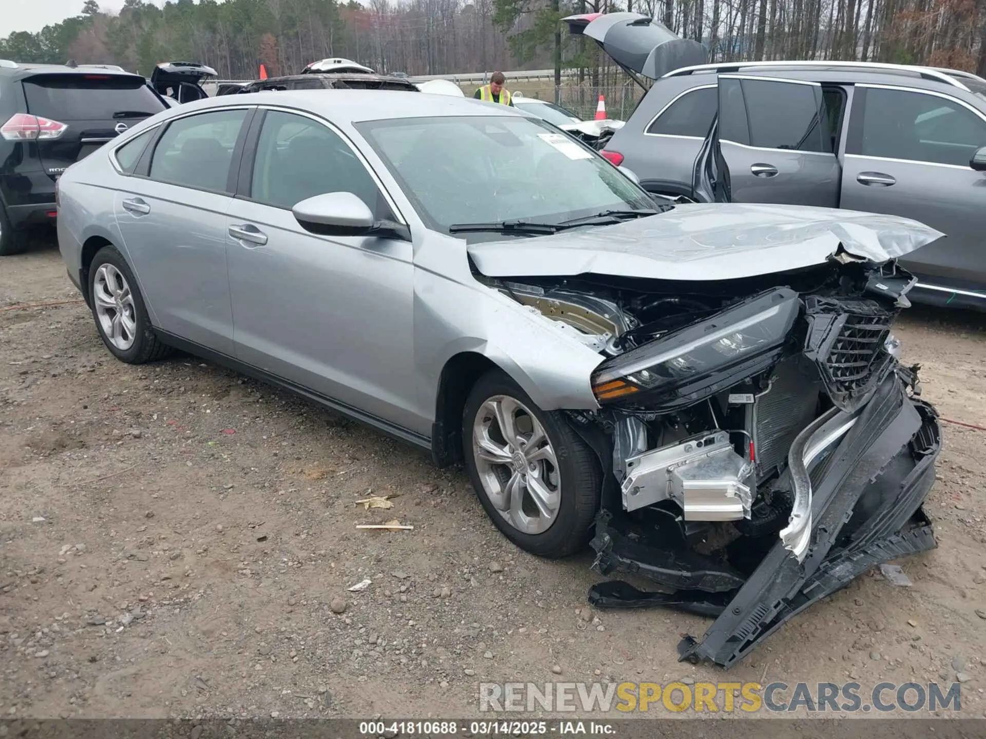 1 Photograph of a damaged car 1HGCY1F25SA006458 HONDA ACCORD 2025