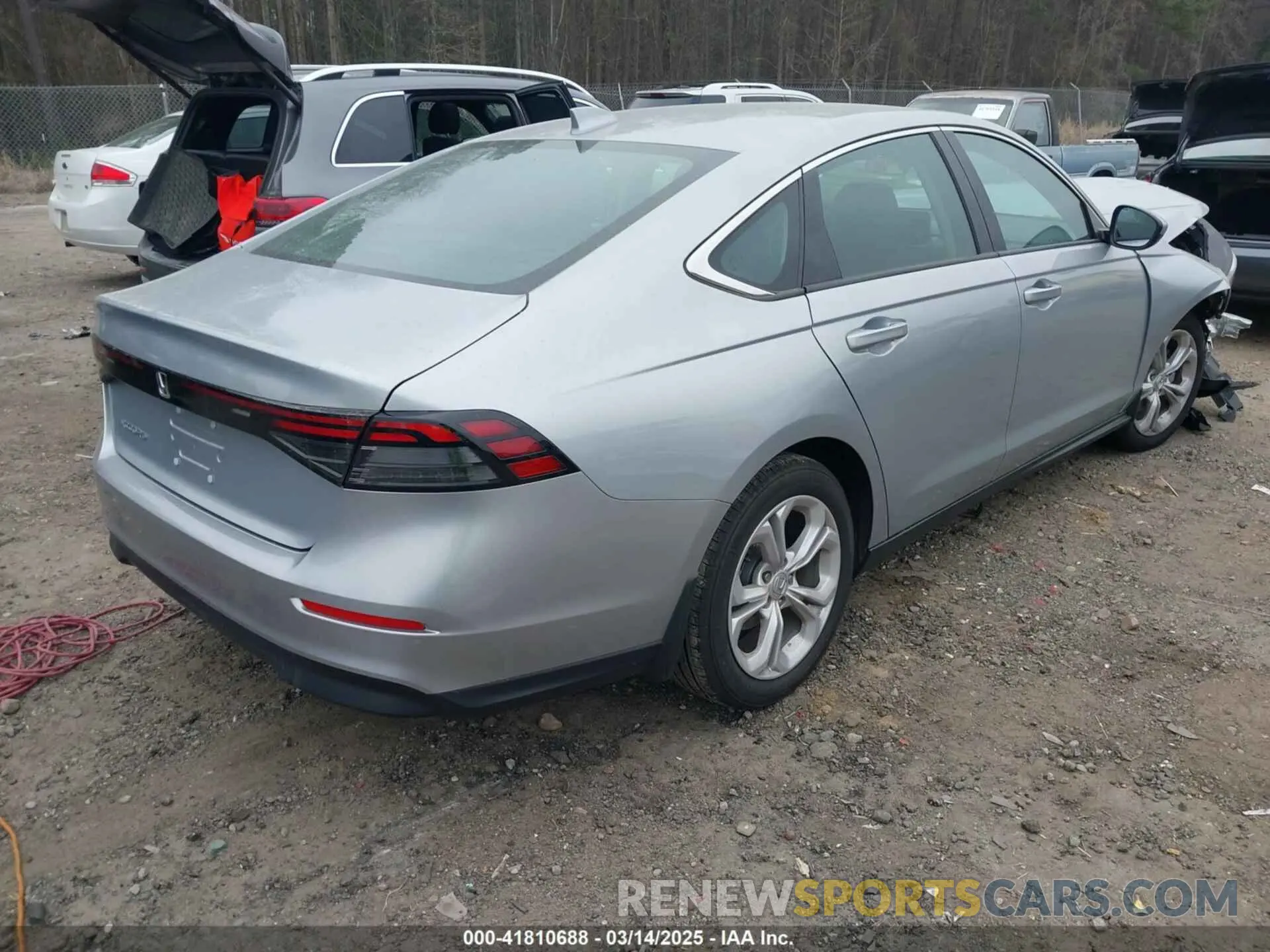 4 Photograph of a damaged car 1HGCY1F25SA006458 HONDA ACCORD 2025