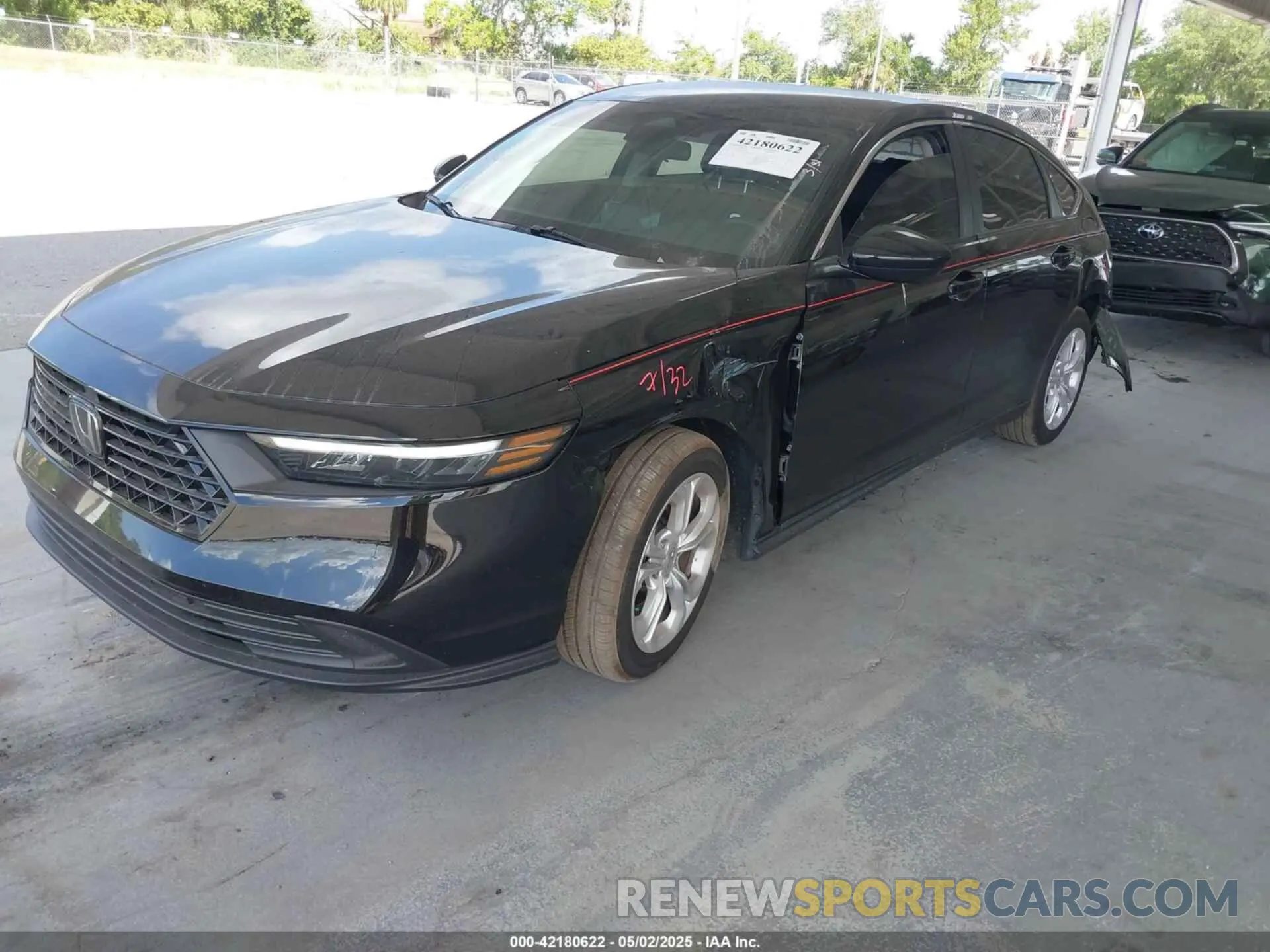 2 Фотография поврежденного автомобиля 1HGCY1F25SA014110 HONDA ACCORD 2025