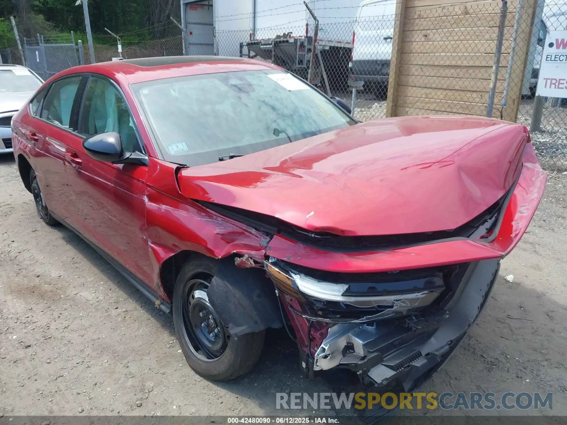 1 Photograph of a damaged car 1HGCY1F44SA018845 HONDA ACCORD 2025