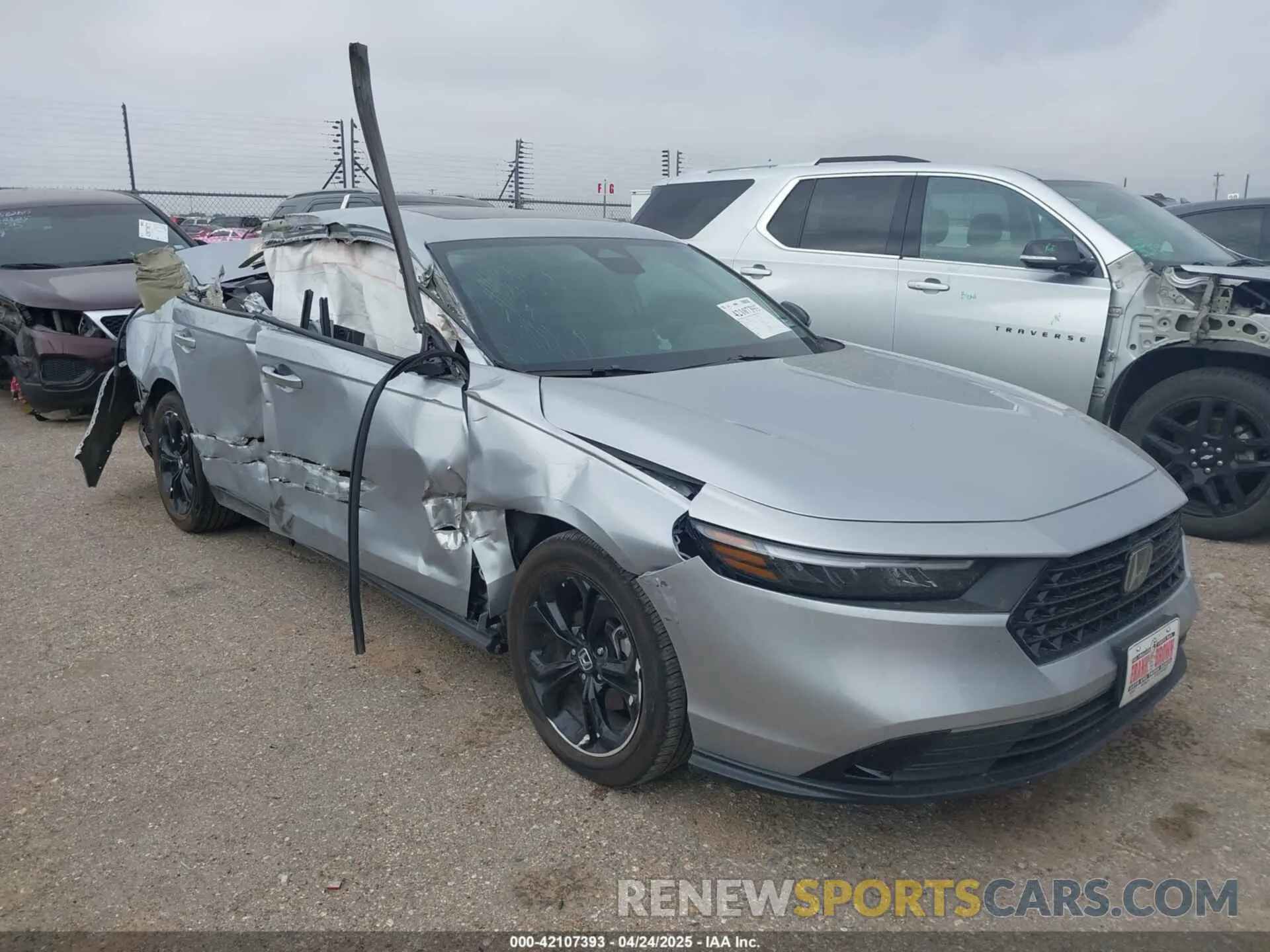 1 Photograph of a damaged car 1HGCY1F46SA006695 HONDA ACCORD 2025