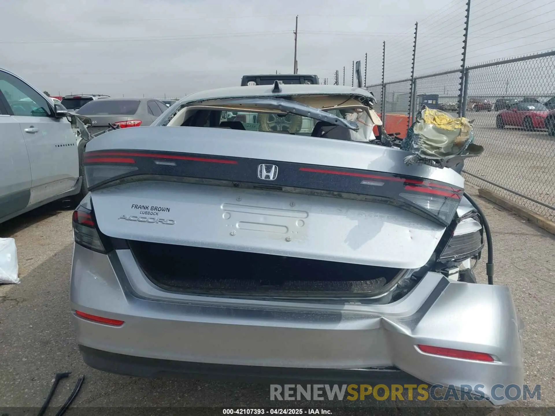 16 Photograph of a damaged car 1HGCY1F46SA006695 HONDA ACCORD 2025