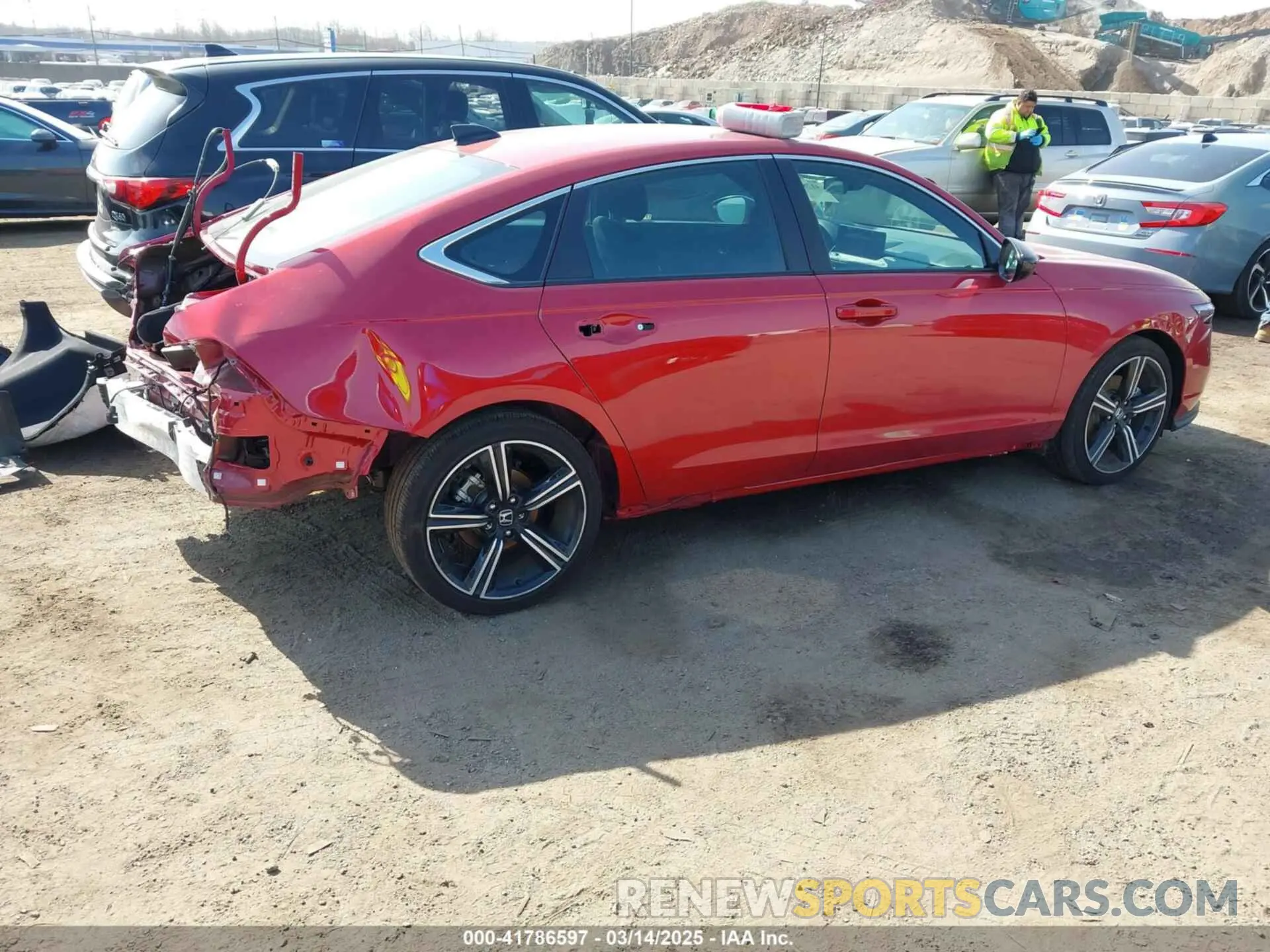 4 Photograph of a damaged car 1HGCY2F51SA000432 HONDA ACCORD 2025
