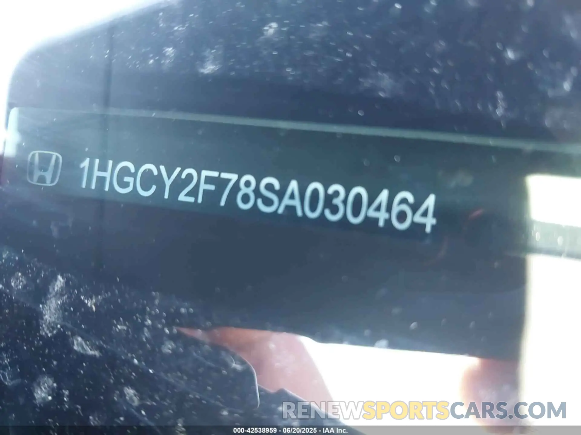 17 Фотография поврежденного автомобиля 1HGCY2F78SA030464 HONDA ACCORD 2025