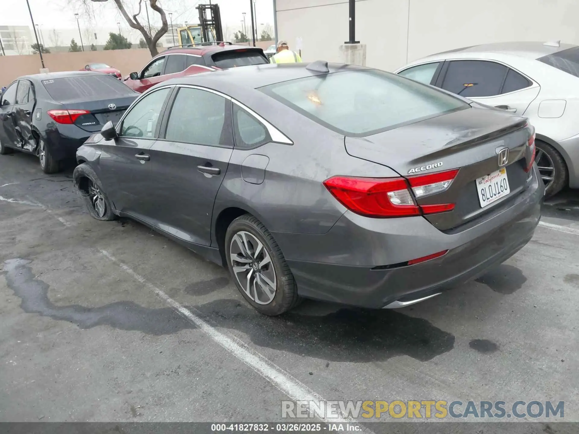 3 Photograph of a damaged car 1HGCV3F10KA017539 HONDA ACCORD HYBRID 2019