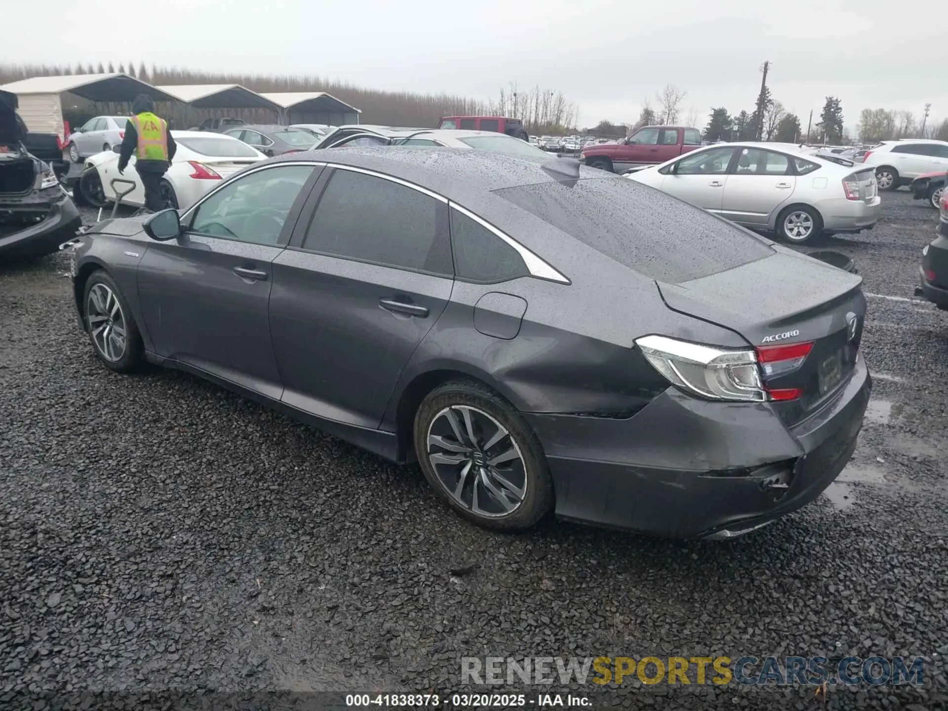 3 Фотография поврежденного автомобиля 1HGCV3F12KA006218 HONDA ACCORD HYBRID 2019