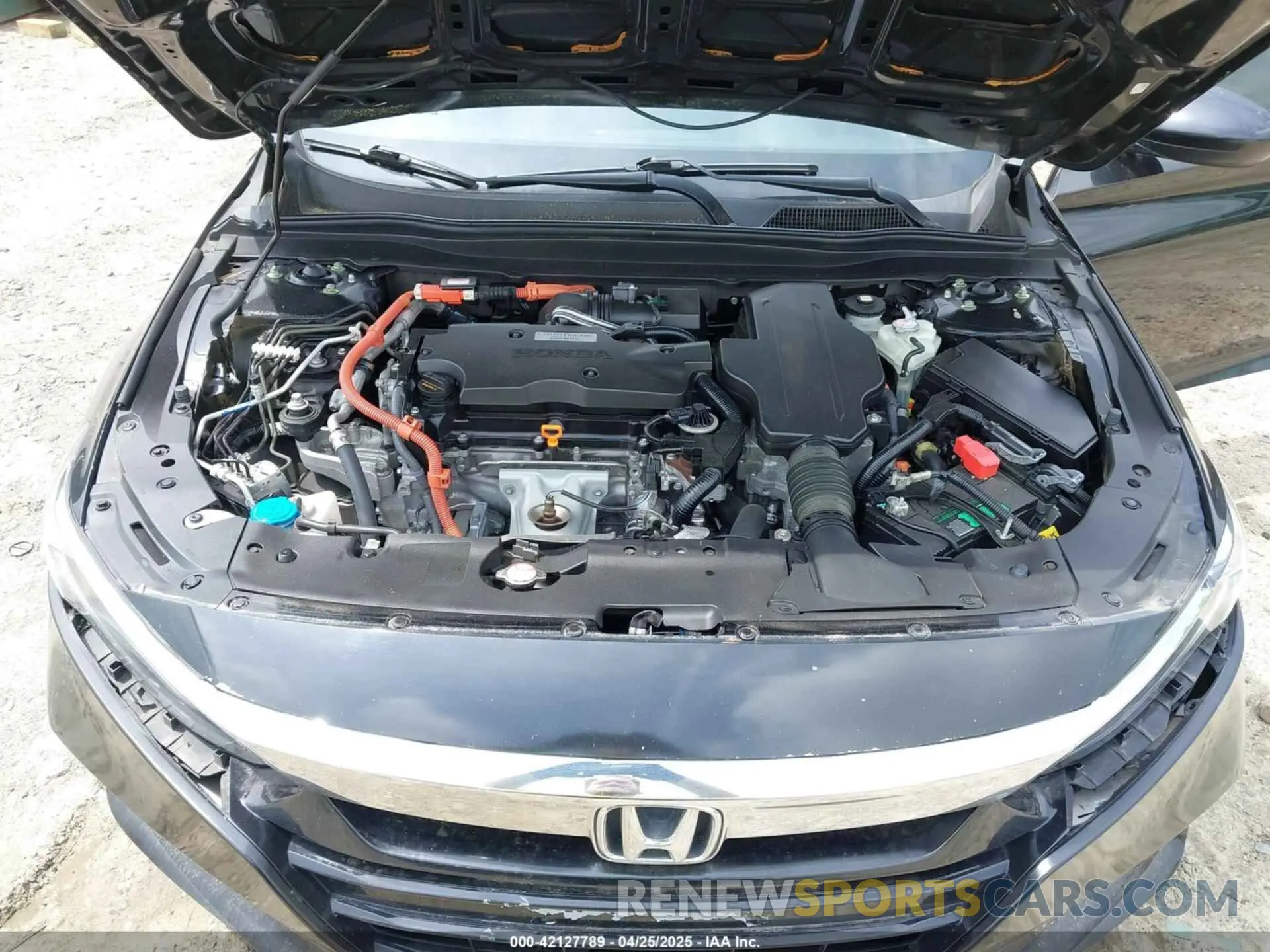 10 Photograph of a damaged car 1HGCV3F17KA010975 HONDA ACCORD HYBRID 2019
