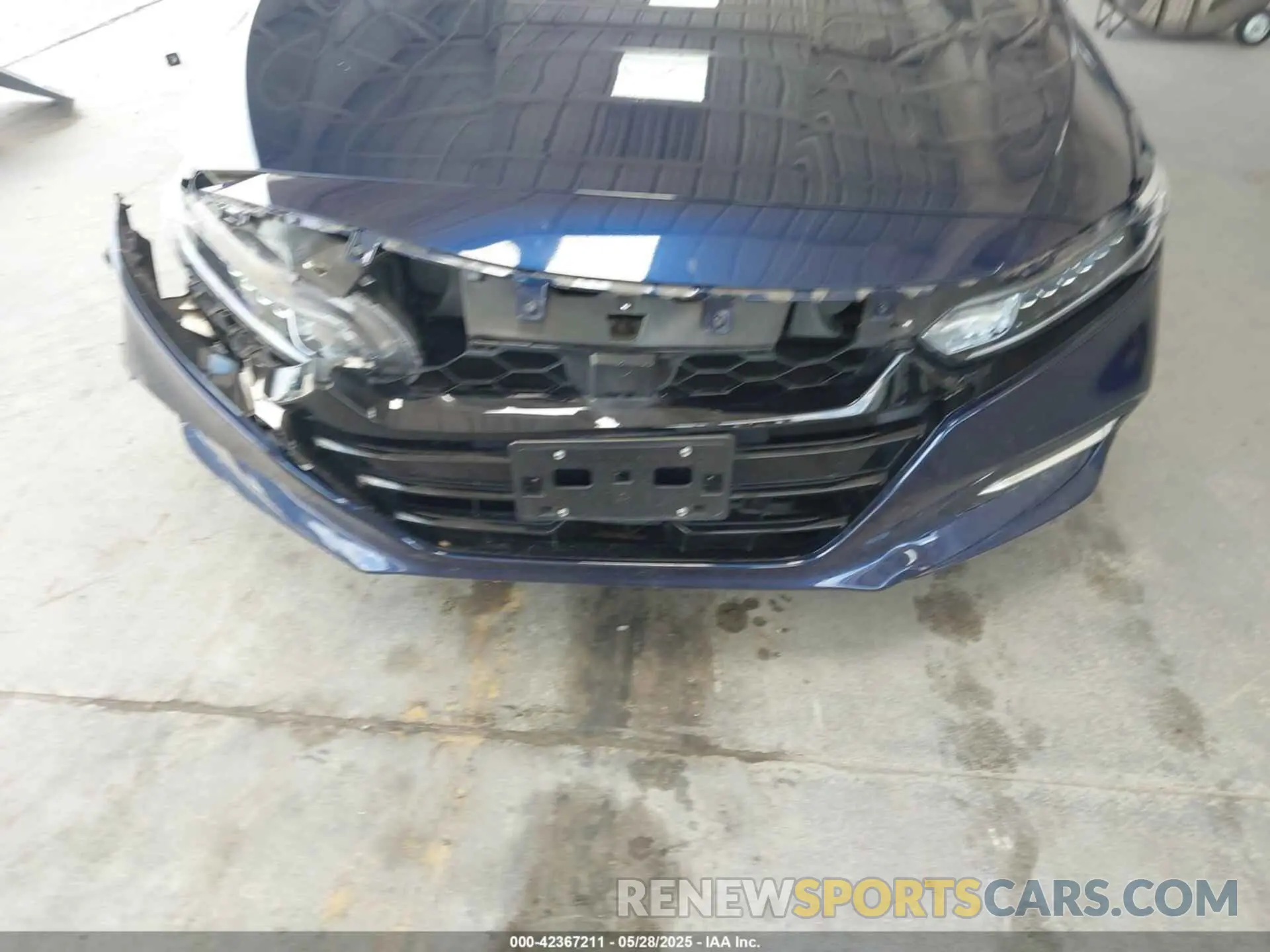 6 Photograph of a damaged car 1HGCV3F1XKA007293 HONDA ACCORD HYBRID 2019