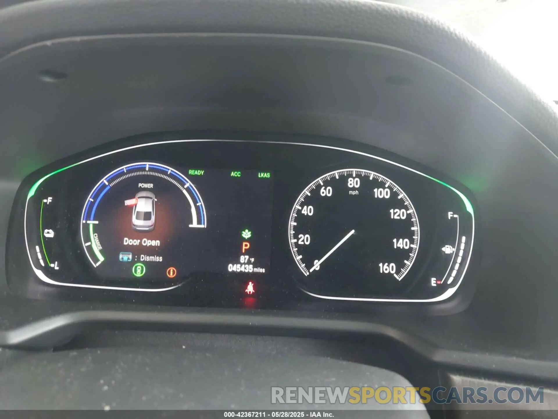 7 Photograph of a damaged car 1HGCV3F1XKA007293 HONDA ACCORD HYBRID 2019
