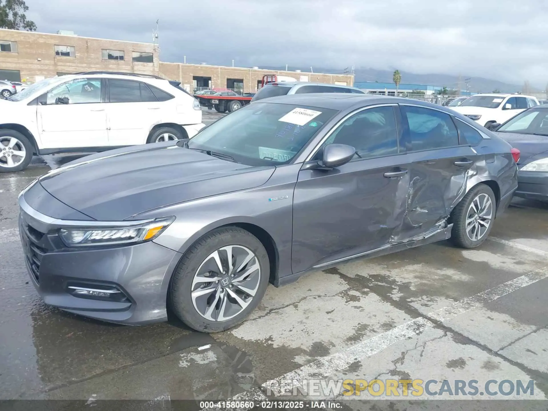 6 Фотография поврежденного автомобиля 1HGCV3F48KA002913 HONDA ACCORD HYBRID 2019