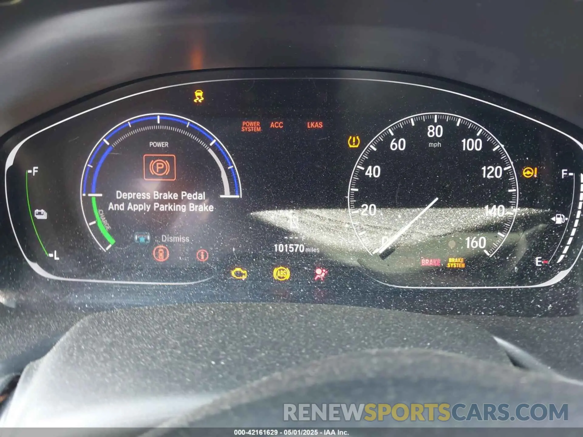7 Photograph of a damaged car 1HGCV3F48KA008906 HONDA ACCORD HYBRID 2019