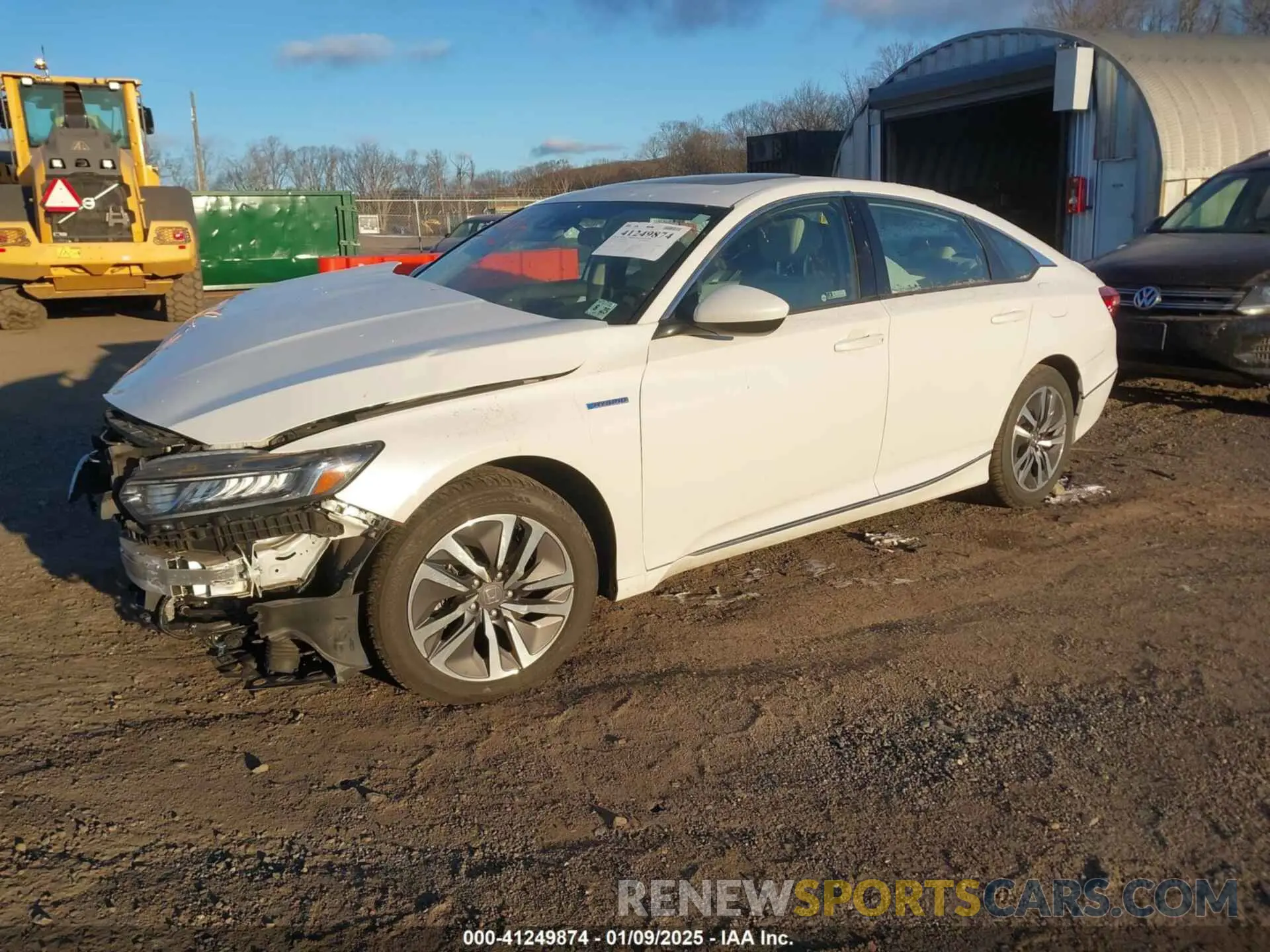 2 Photograph of a damaged car 1HGCV3F41LA006481 HONDA ACCORD HYBRID 2020