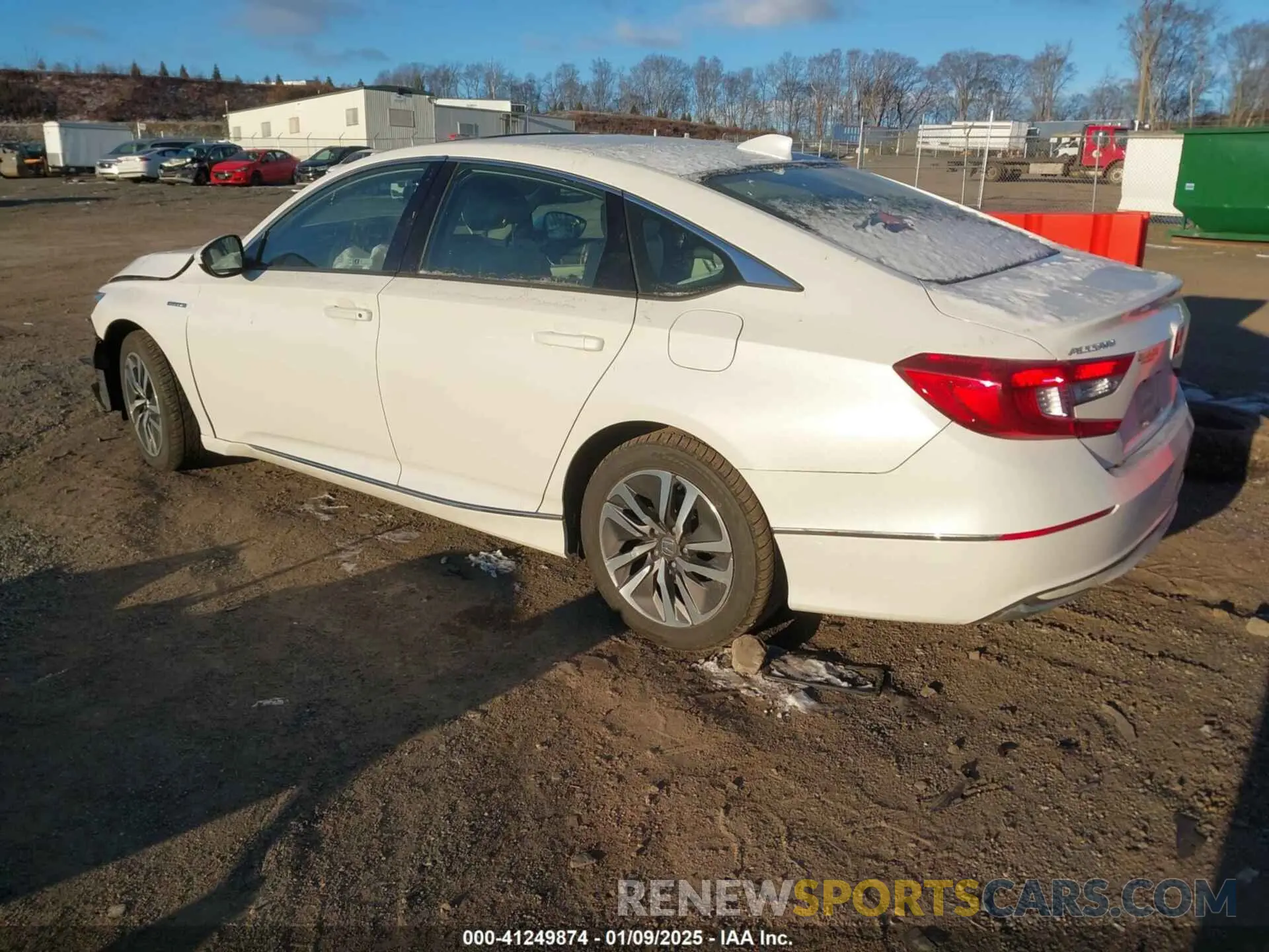 3 Photograph of a damaged car 1HGCV3F41LA006481 HONDA ACCORD HYBRID 2020
