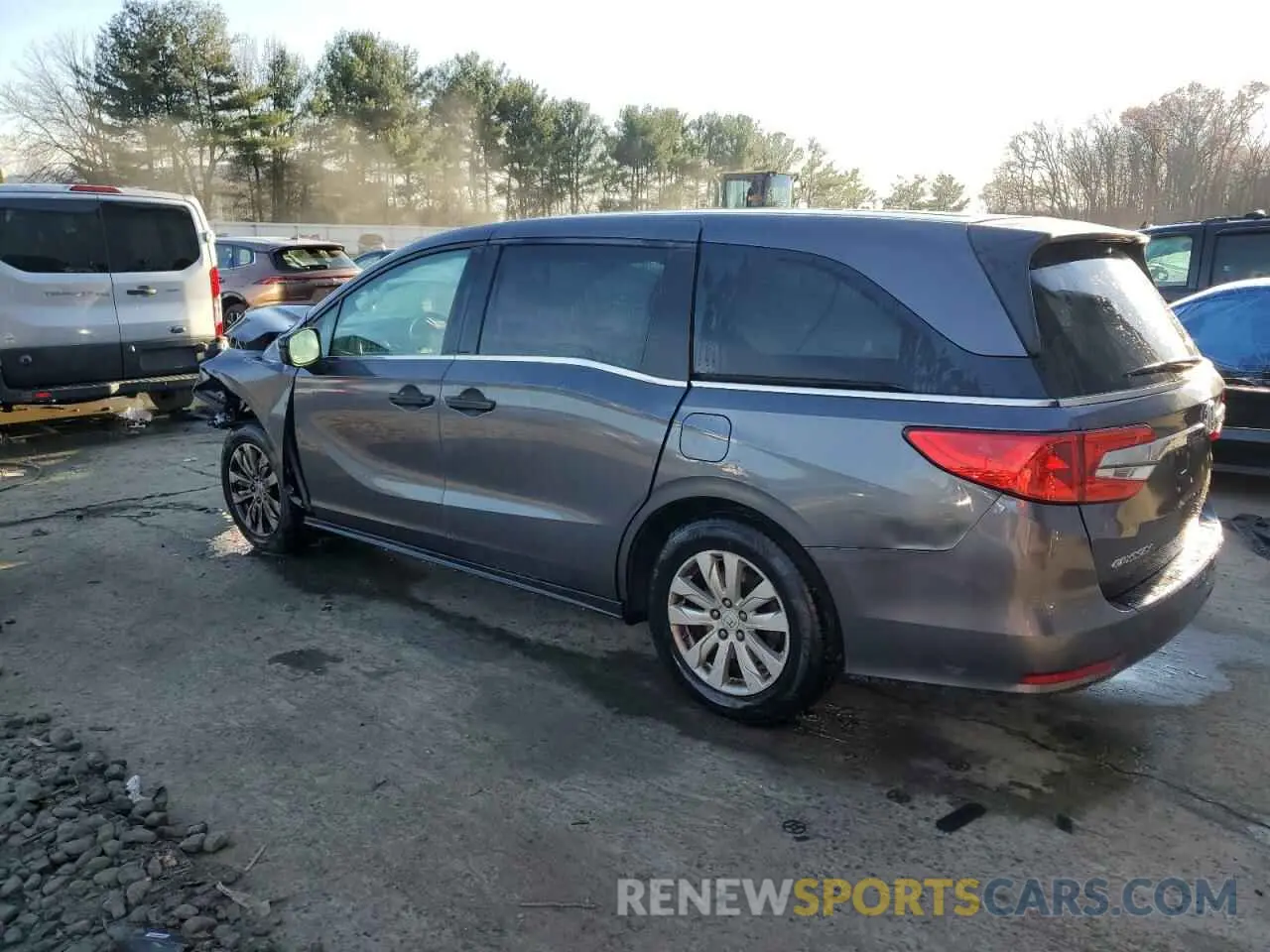 2 Photograph of a damaged car 5FNRL6H24KB023597 HONDA All Models 2019