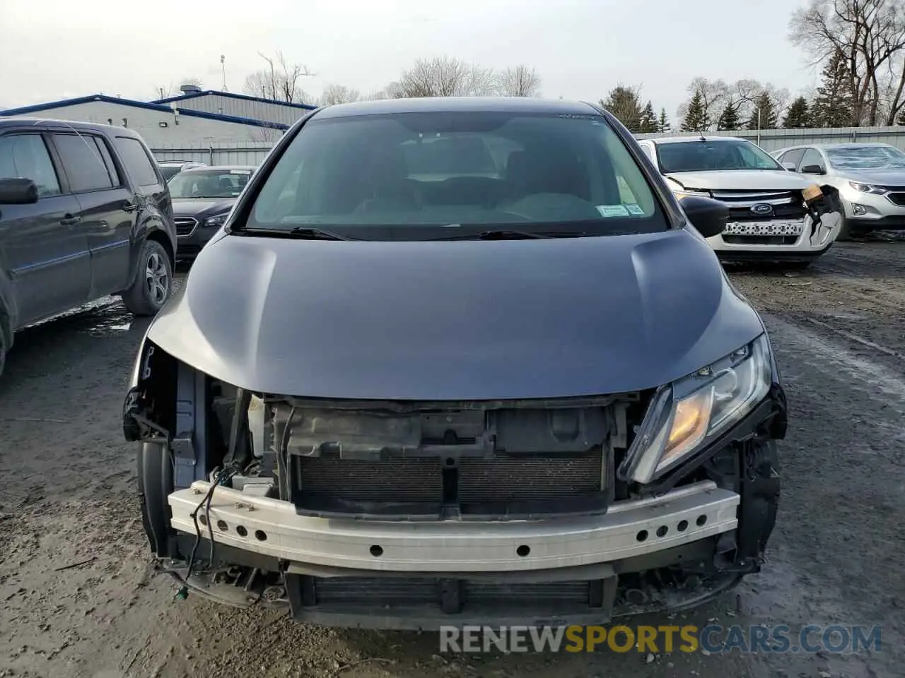 5 Photograph of a damaged car 5FNRL6H24KB116751 HONDA All Models 2019