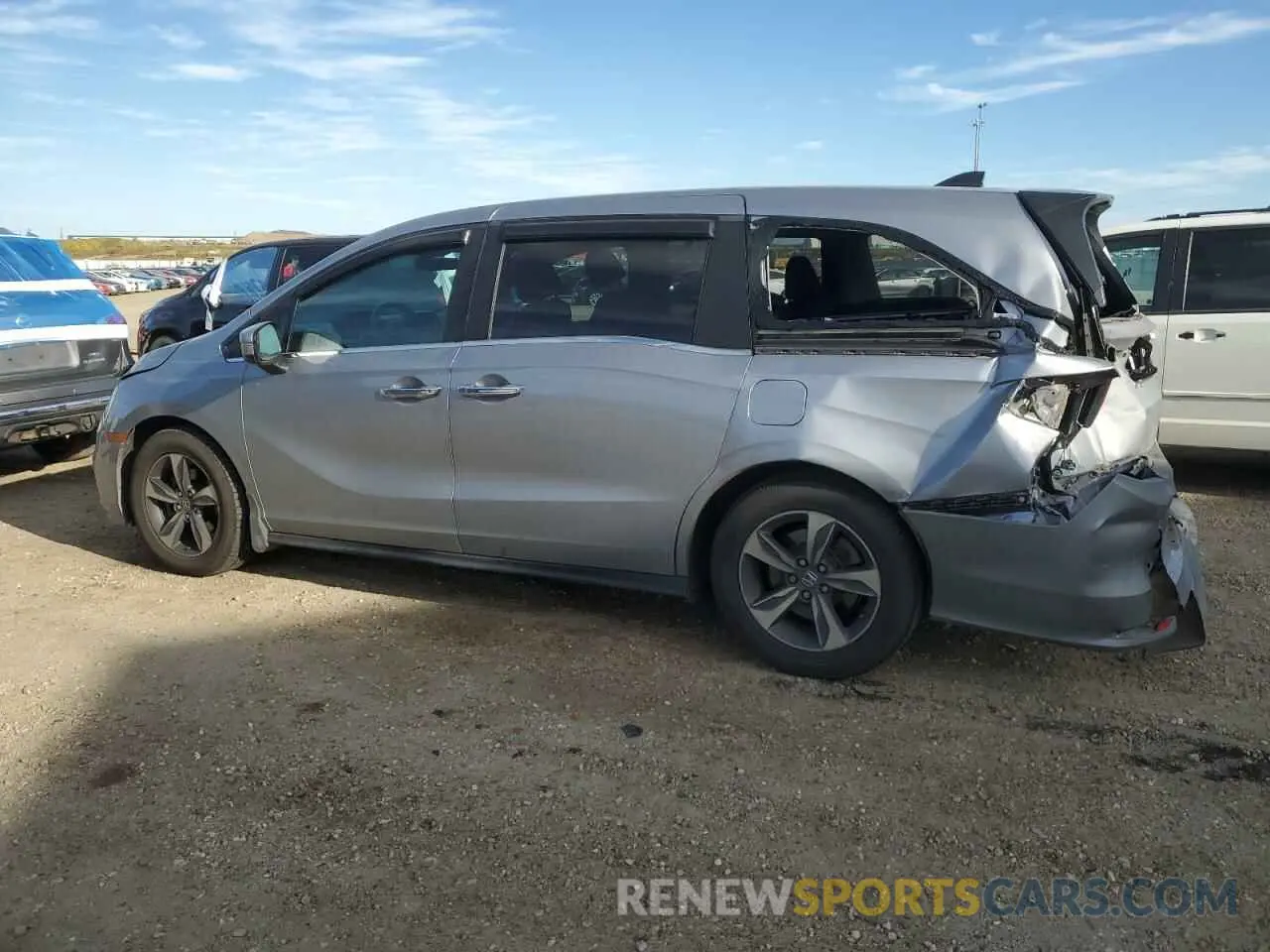 2 Photograph of a damaged car 5FNRL6H49KB501188 HONDA All Models 2019